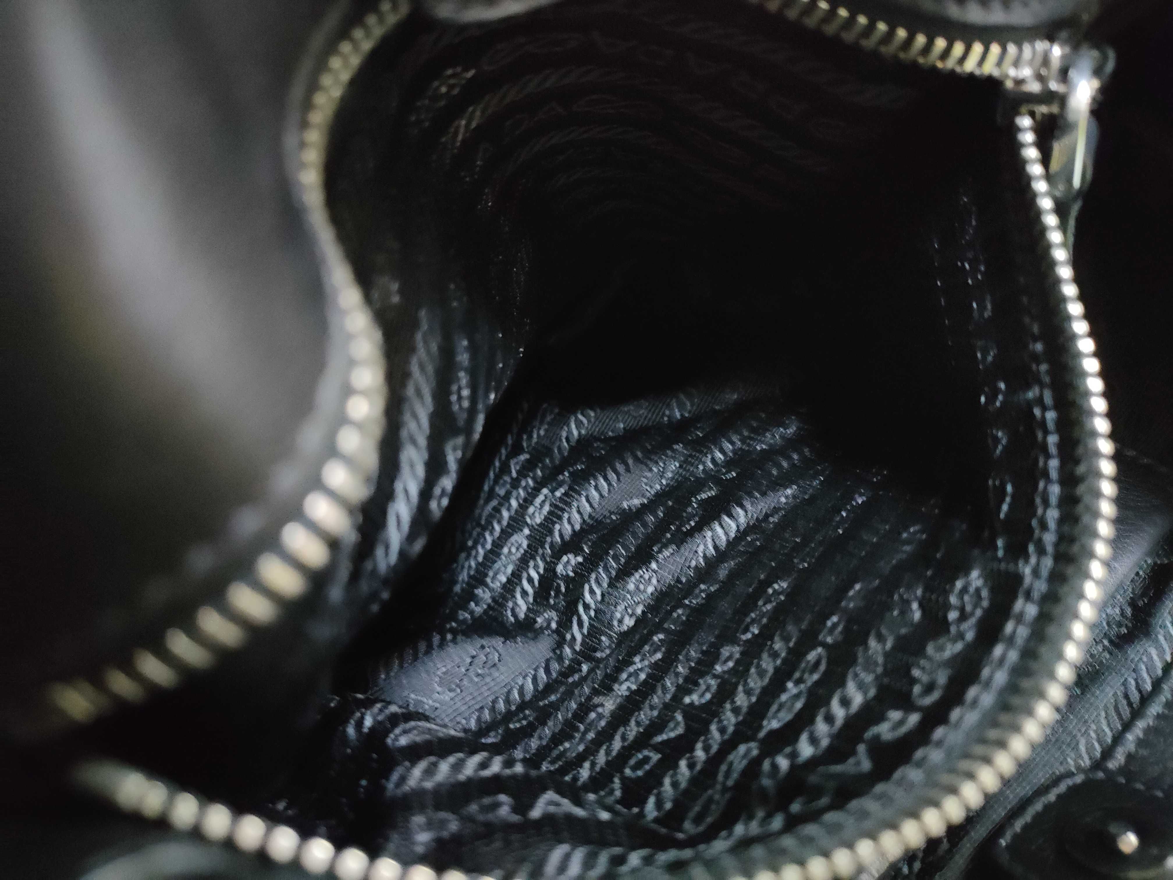 Tote Bag, One-Shoulder, Leather, Logo, Black Tote Bag — view 10