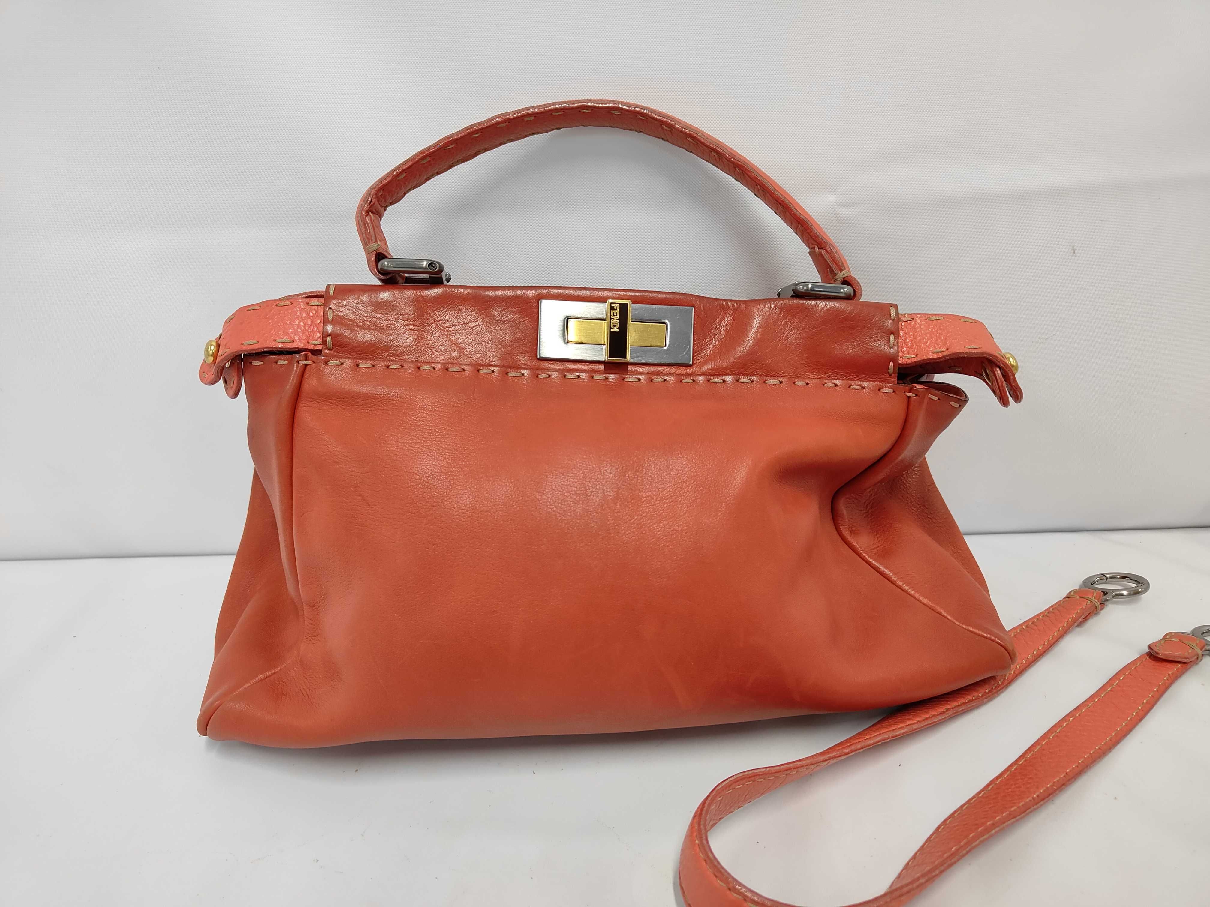 Peekaboo Bag with Strap - Handbag