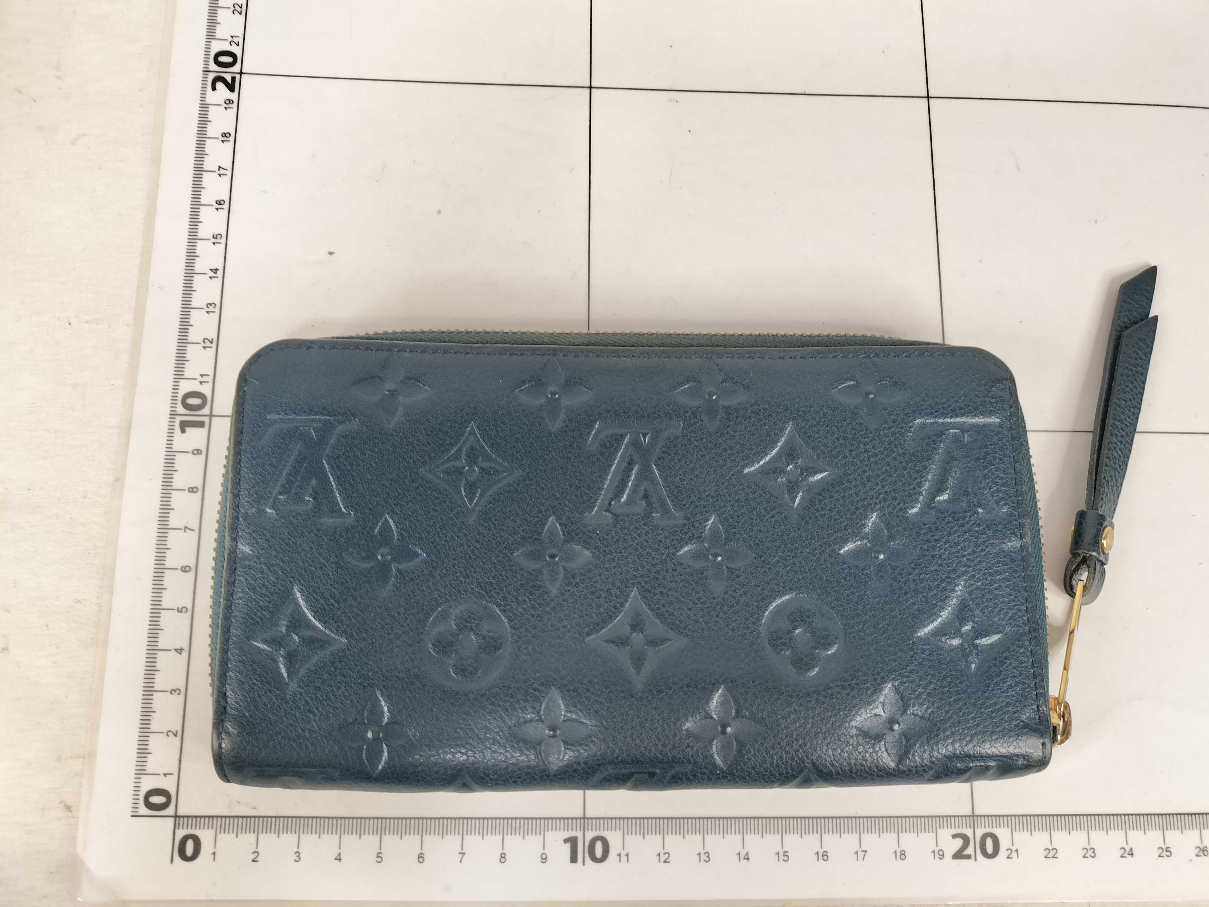 Monogram Empreinte Louis Vuitton Empreinte Zippy Round Zipper Long Wallet — view 2