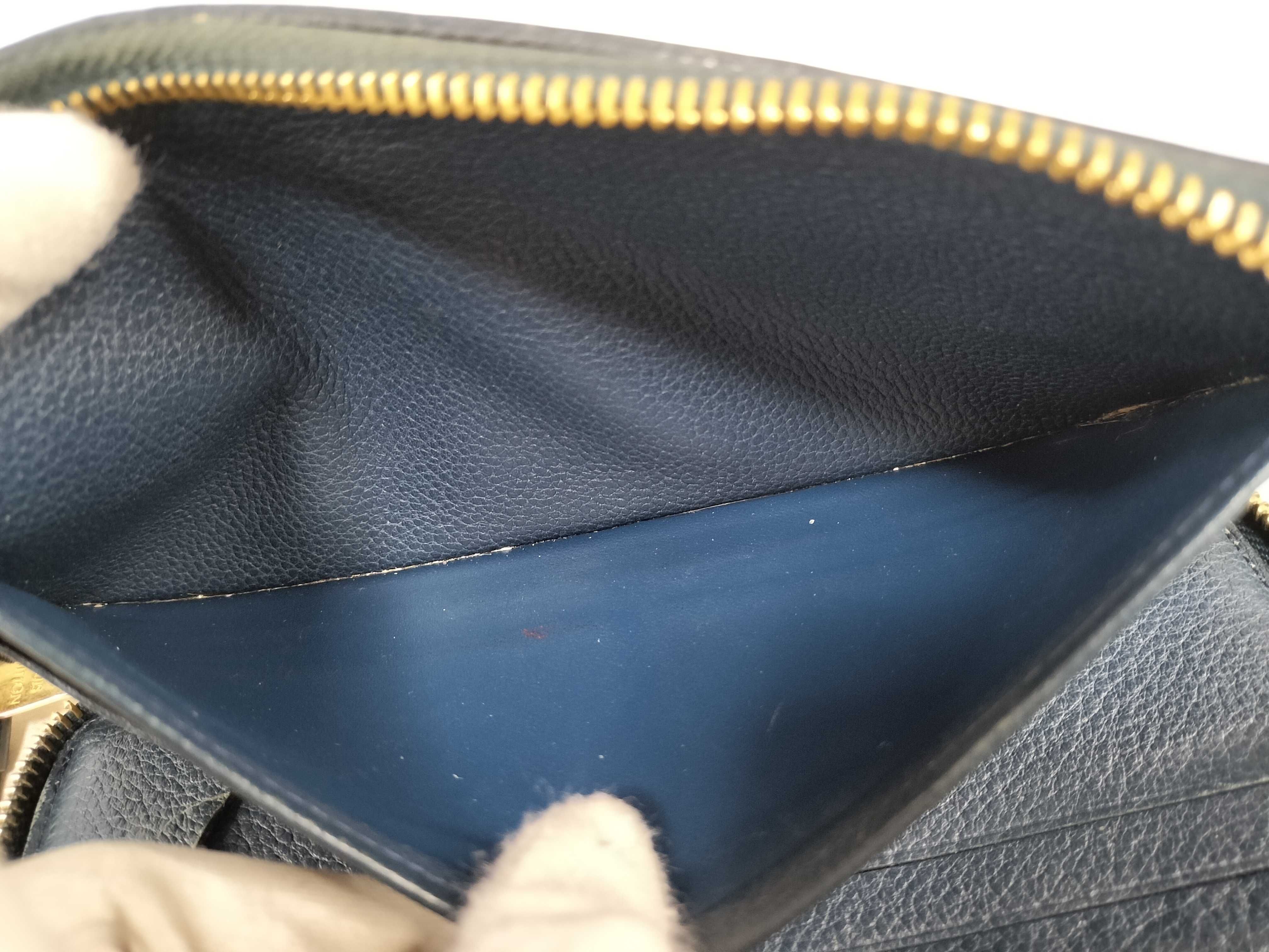 Monogram Empreinte Louis Vuitton Empreinte Zippy Round Zipper Long Wallet — view 14
