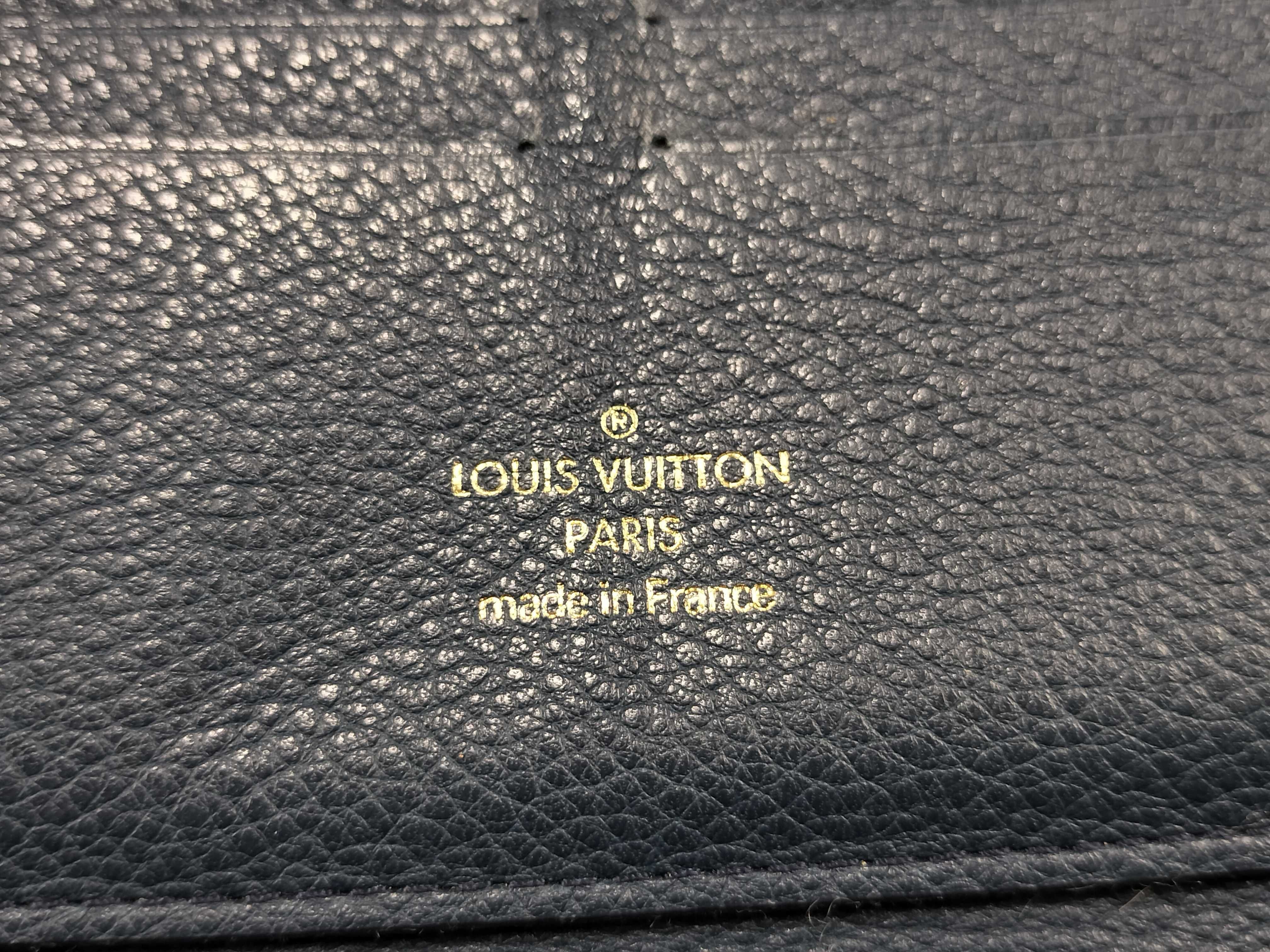 Monogram Empreinte Louis Vuitton Empreinte Zippy Round Zipper Long Wallet — view 15