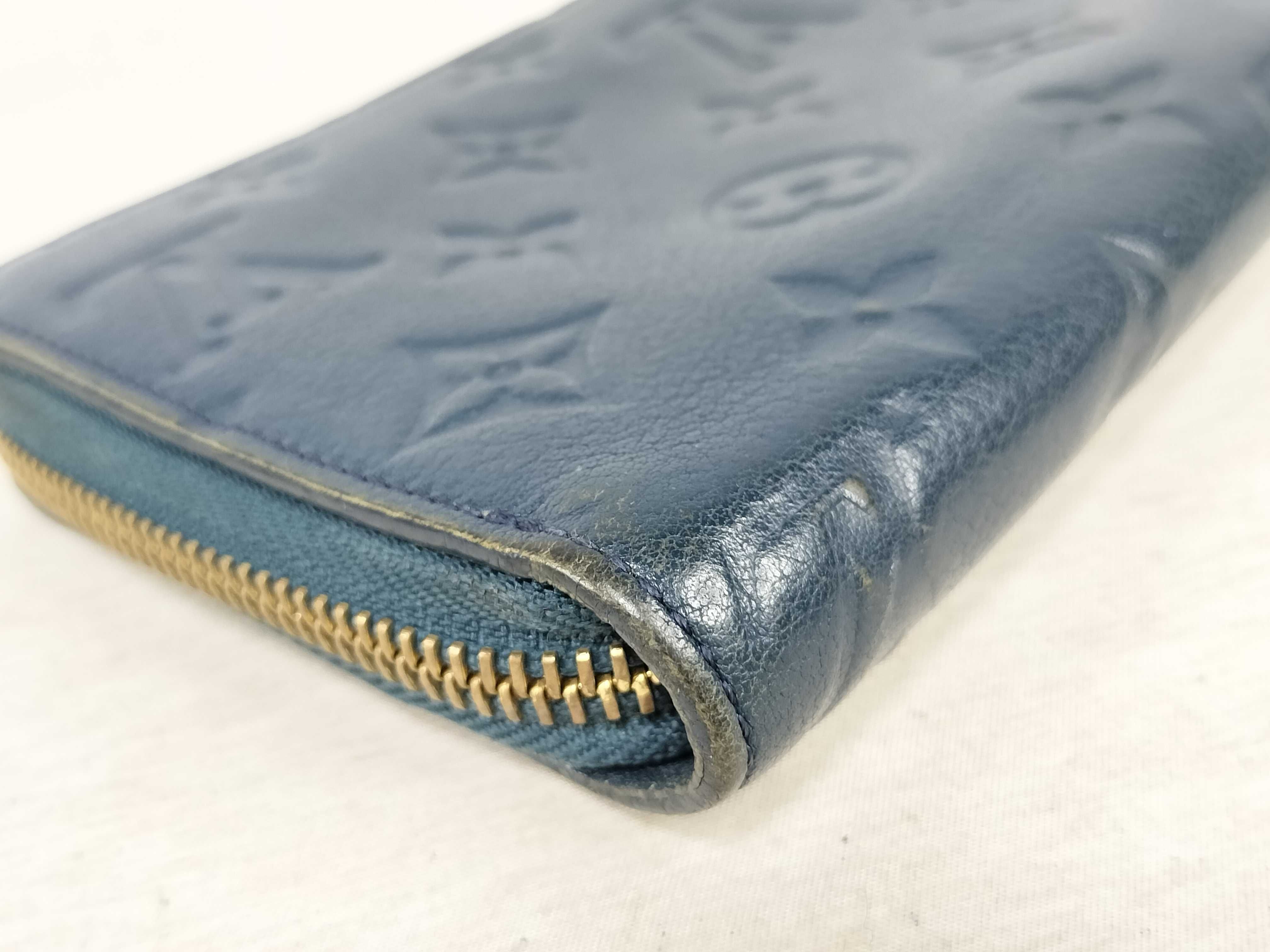 Monogram Empreinte Louis Vuitton Empreinte Zippy Round Zipper Long Wallet — view 4