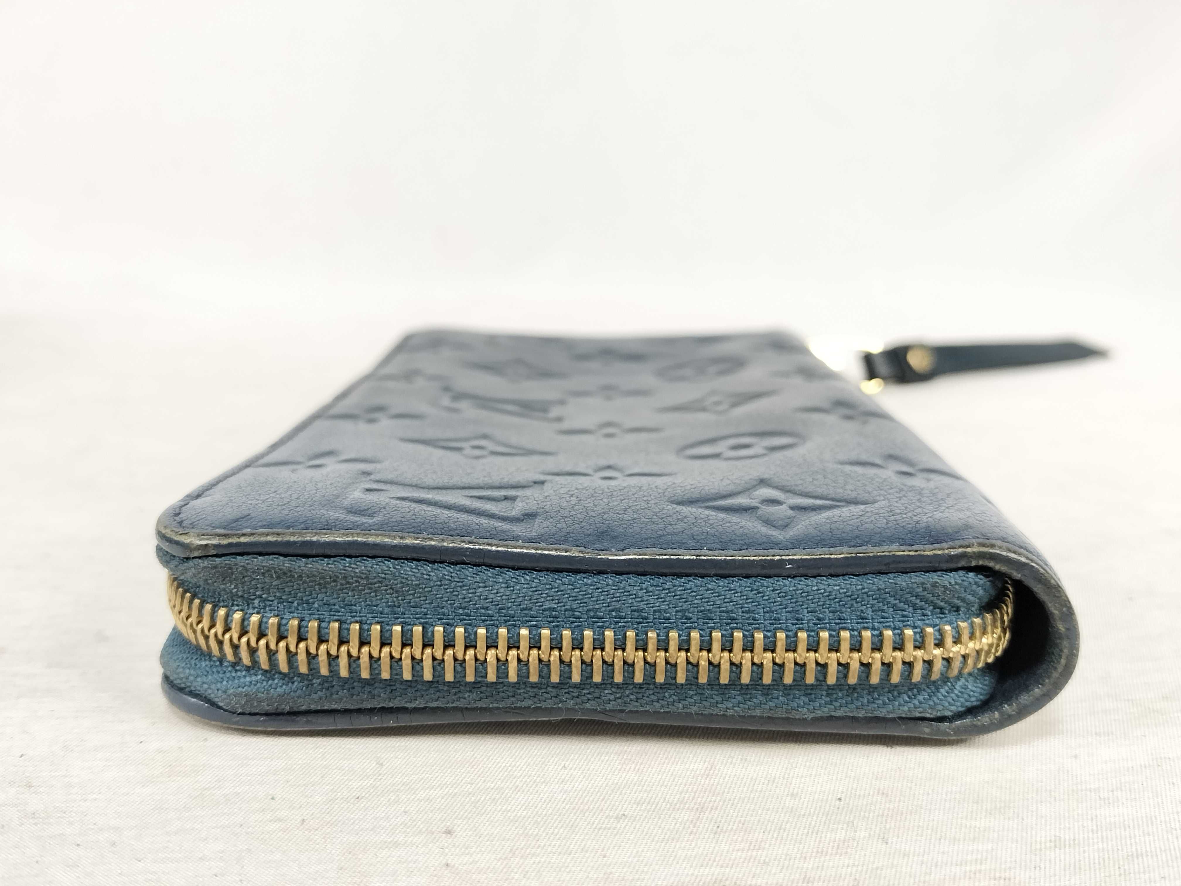 Monogram Empreinte Louis Vuitton Empreinte Zippy Round Zipper Long Wallet — view 5