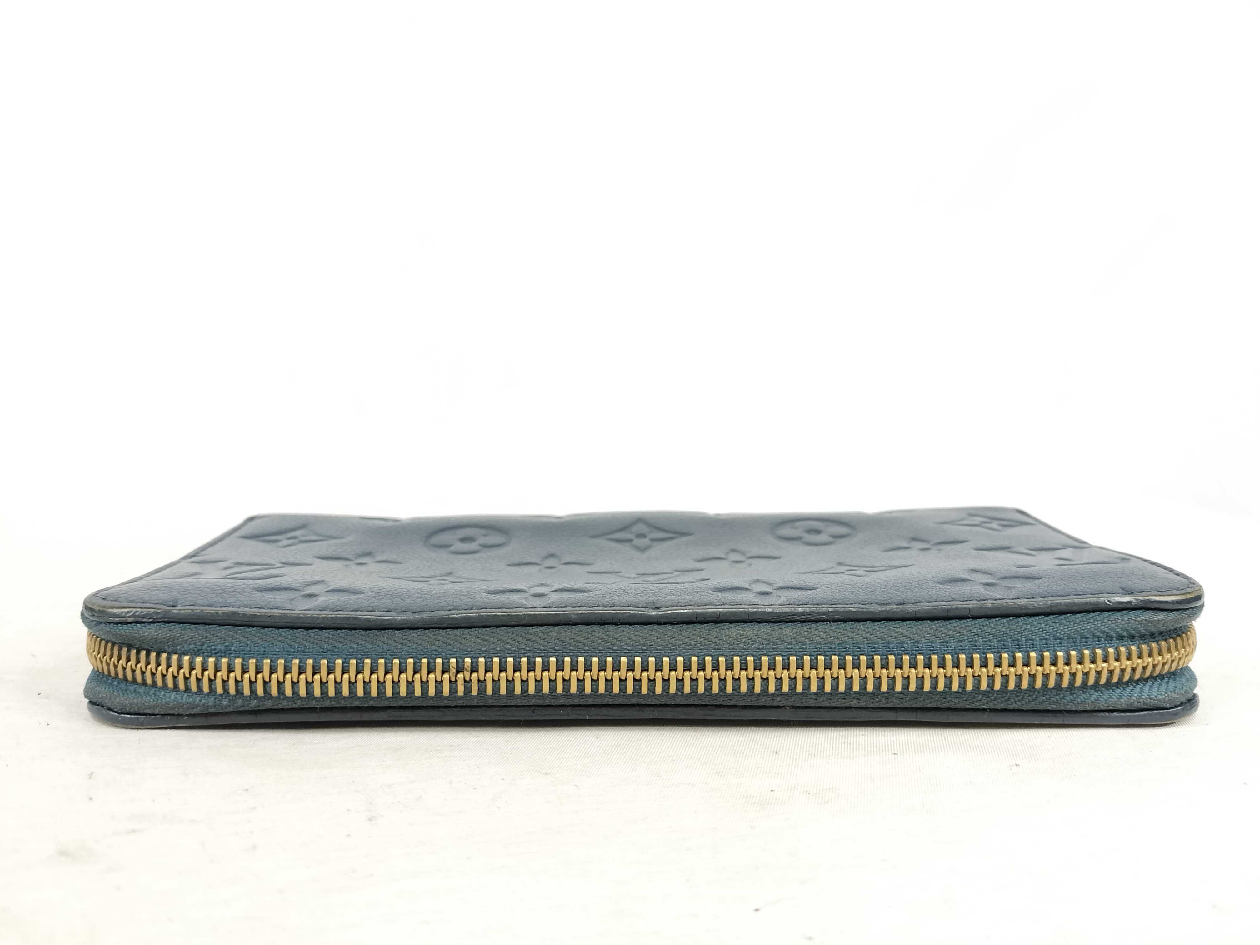 Monogram Empreinte Louis Vuitton Empreinte Zippy Round Zipper Long Wallet — view 6