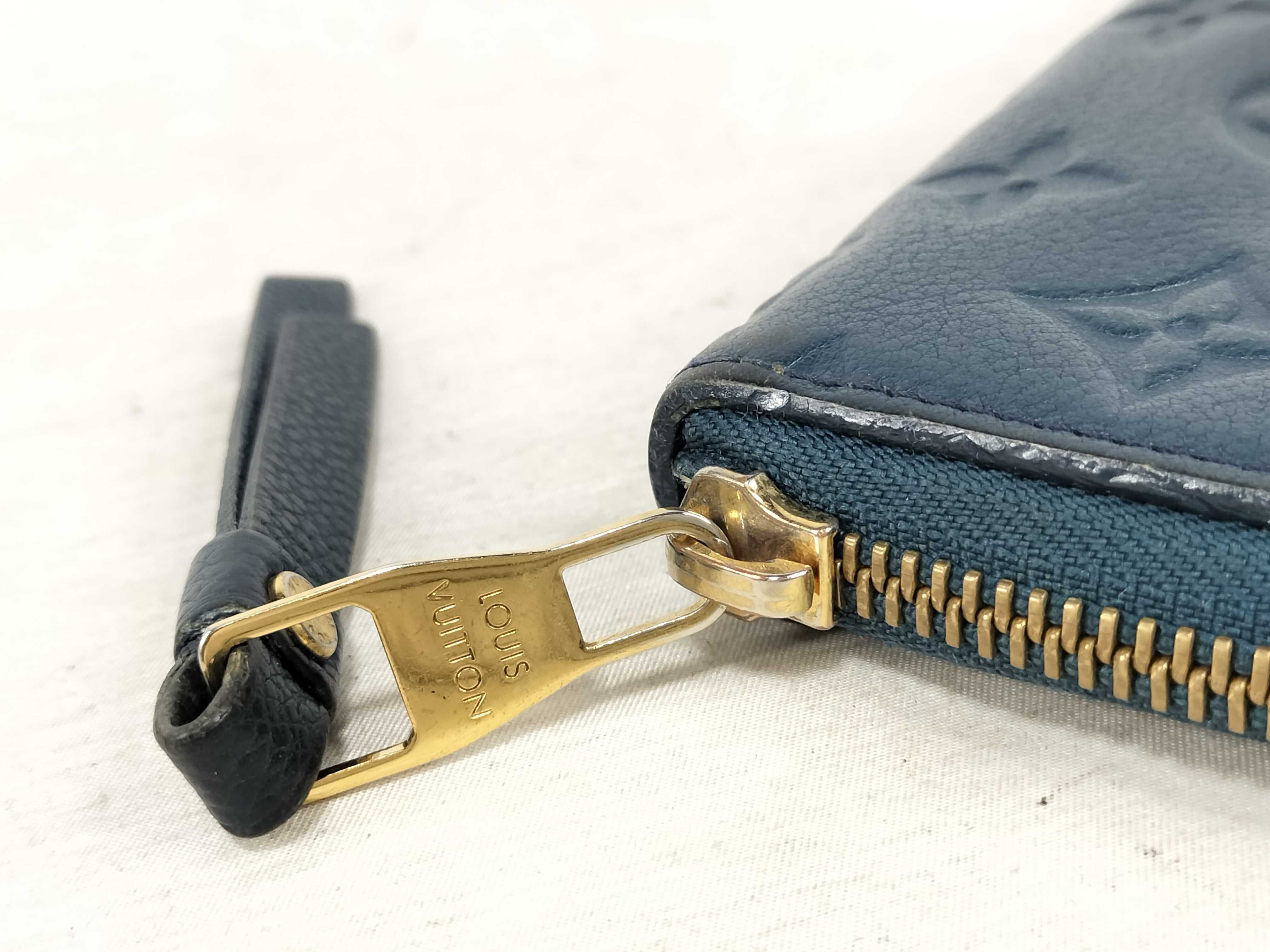 Monogram Empreinte Louis Vuitton Empreinte Zippy Round Zipper Long Wallet — view 7