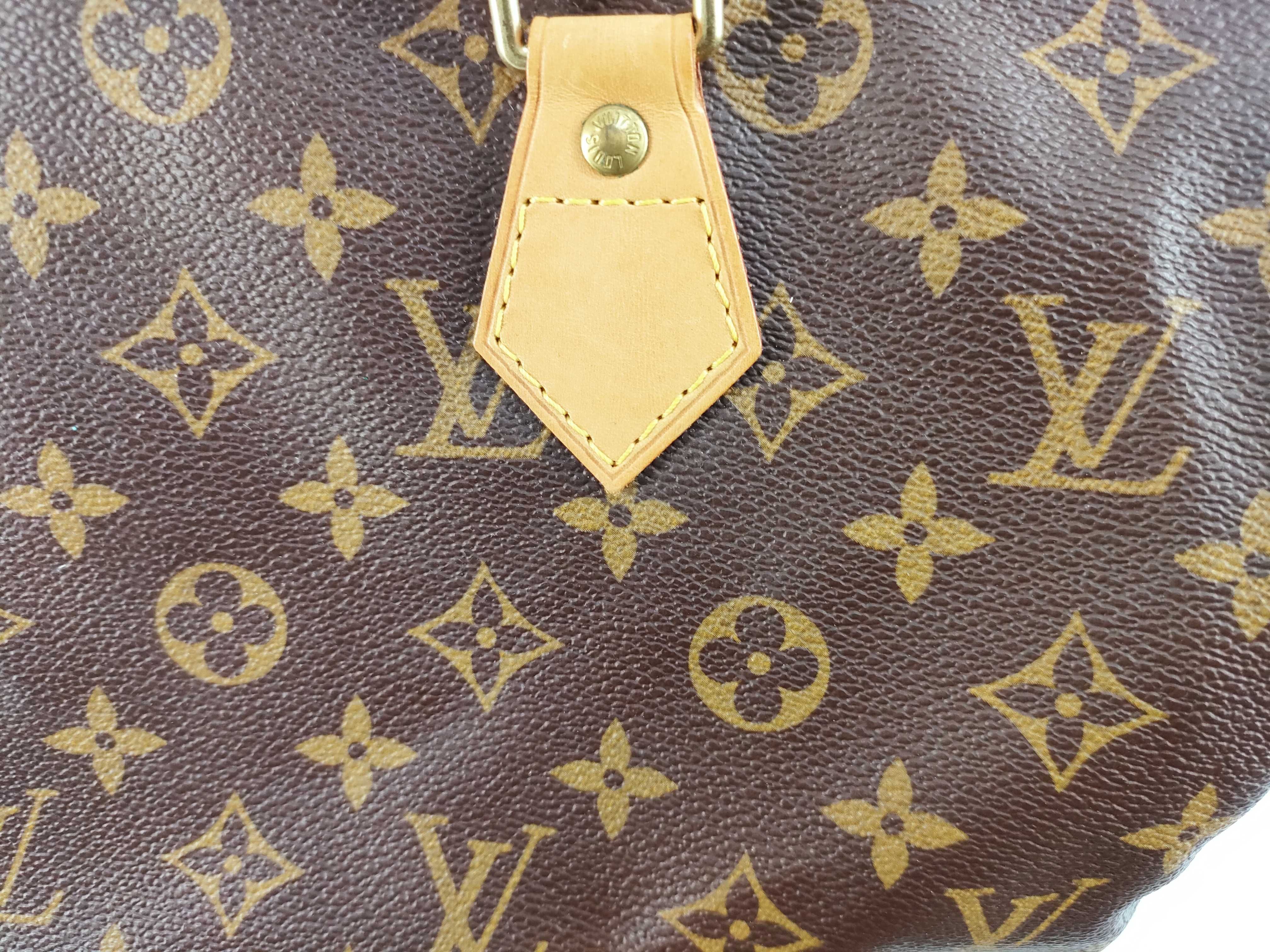 Monogram Speedy 30 Handbag Boston Bag — view 10
