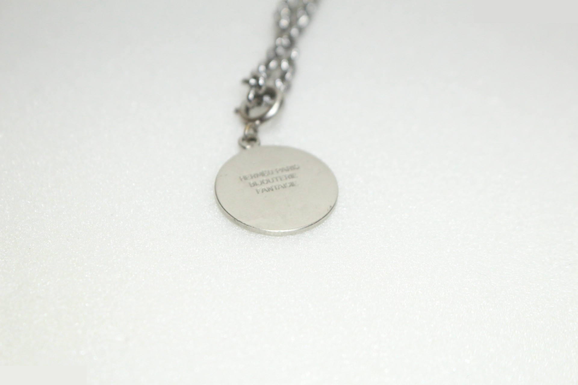 Serie Necklace Pendant Silver Chain External Chain Approx. 49cm — view 3