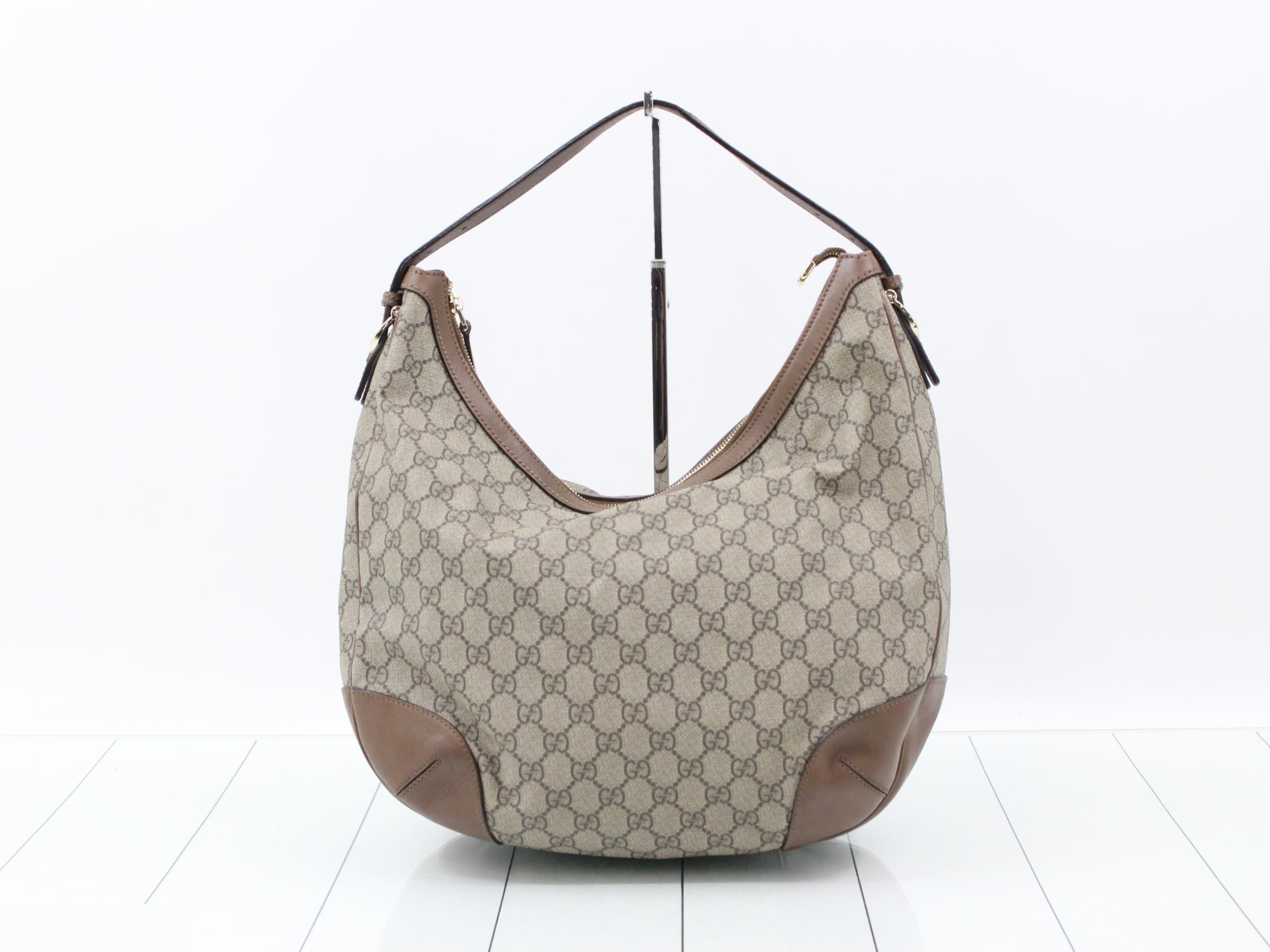 GG Supreme Leather One-Shoulder Bag