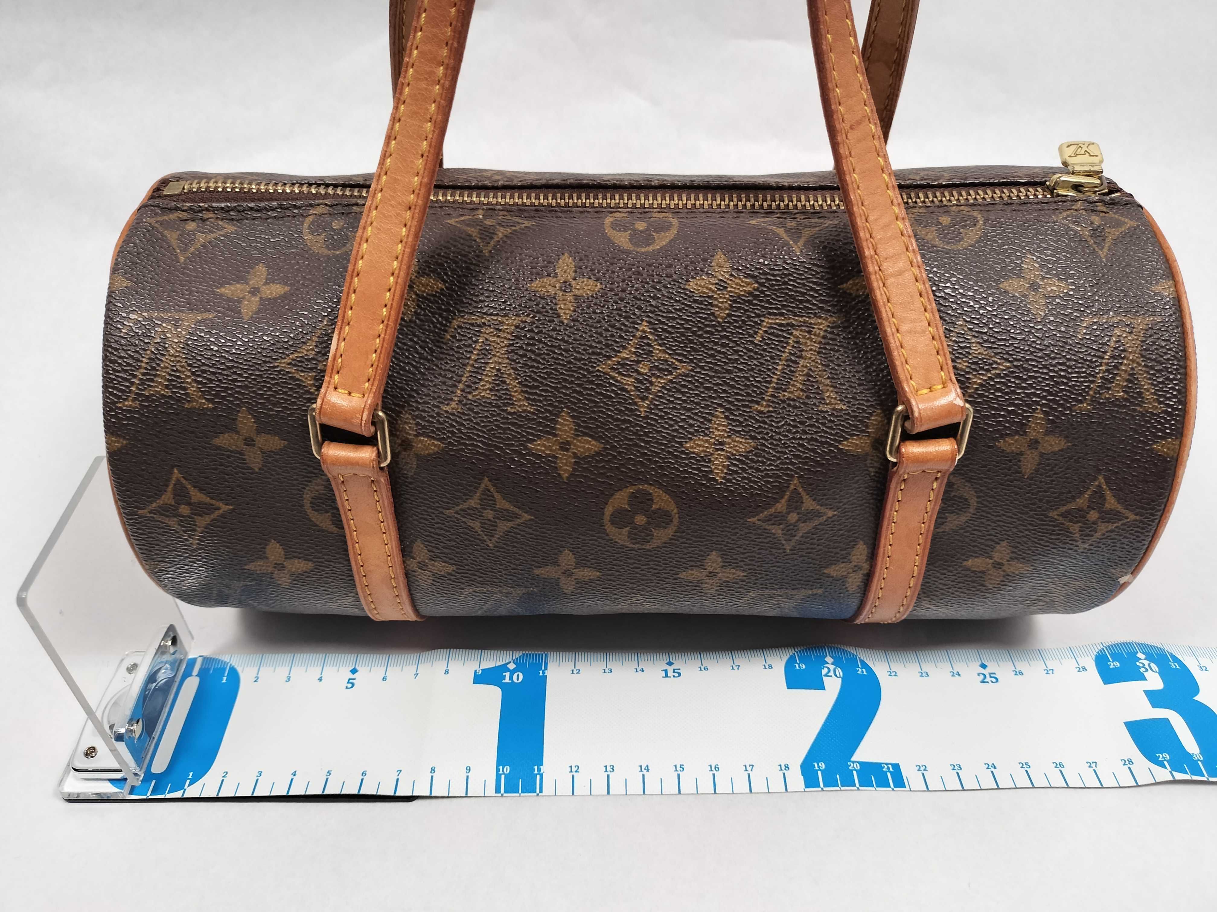 Monogram Papillon 26 M51386 SP0073 Brown Handbag — view 2