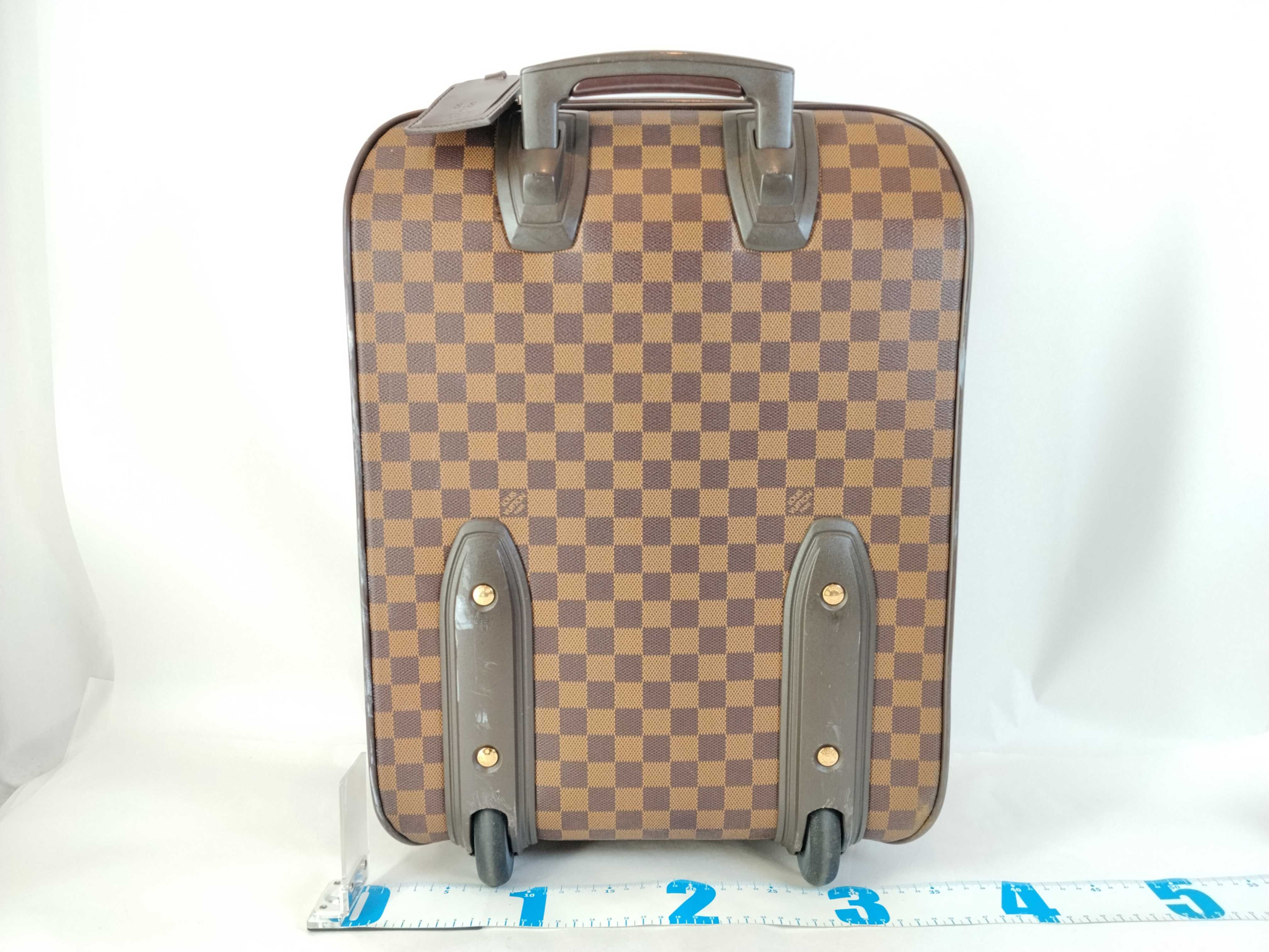 Damier Pegase 45 N23293 SP1024 Brown Suitcase (Key missing) — view 2