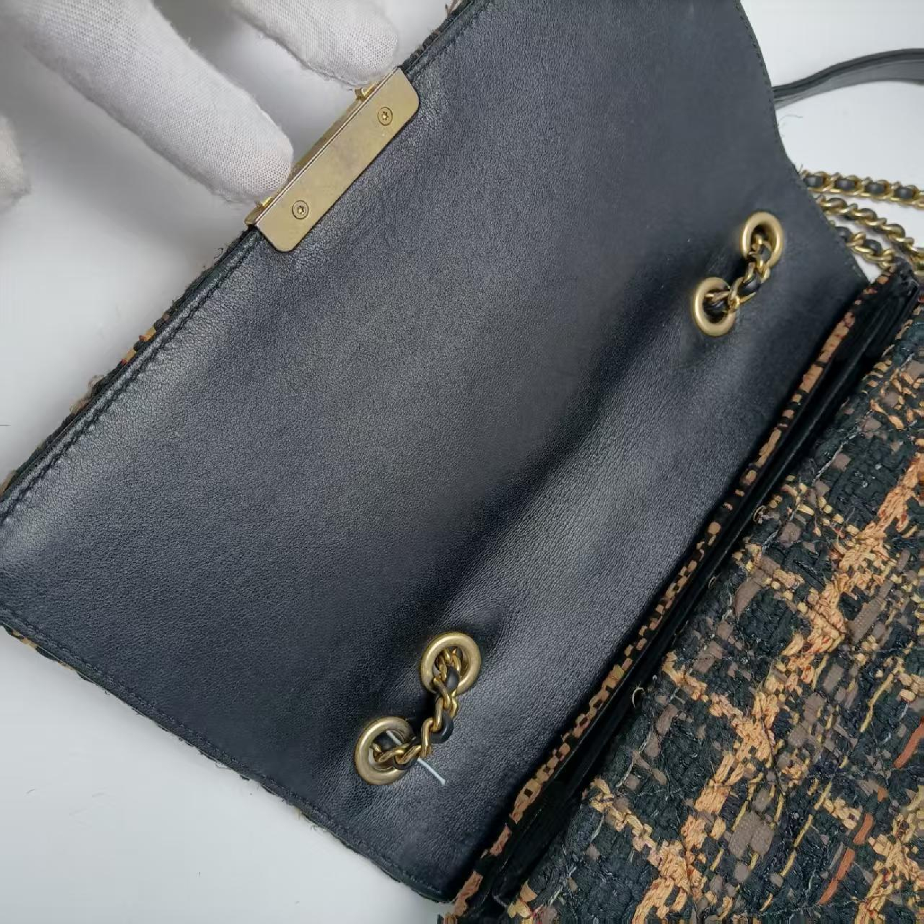 other line canvas crossbody bag series 25 shoulder bag — view 9