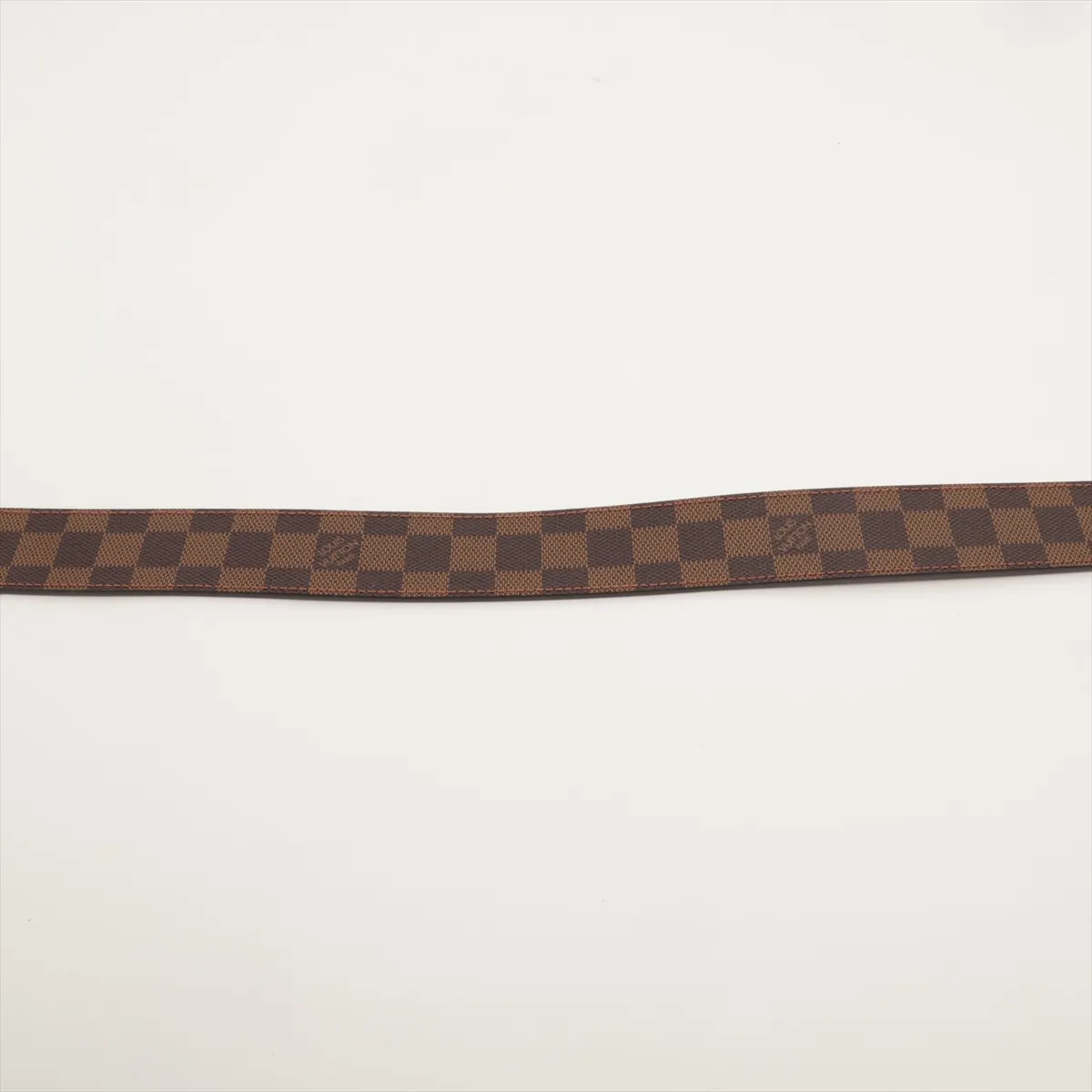 M9807 Ceinture LV Initial CT2188 Belt 85 PVC x Leather Brown — view 4