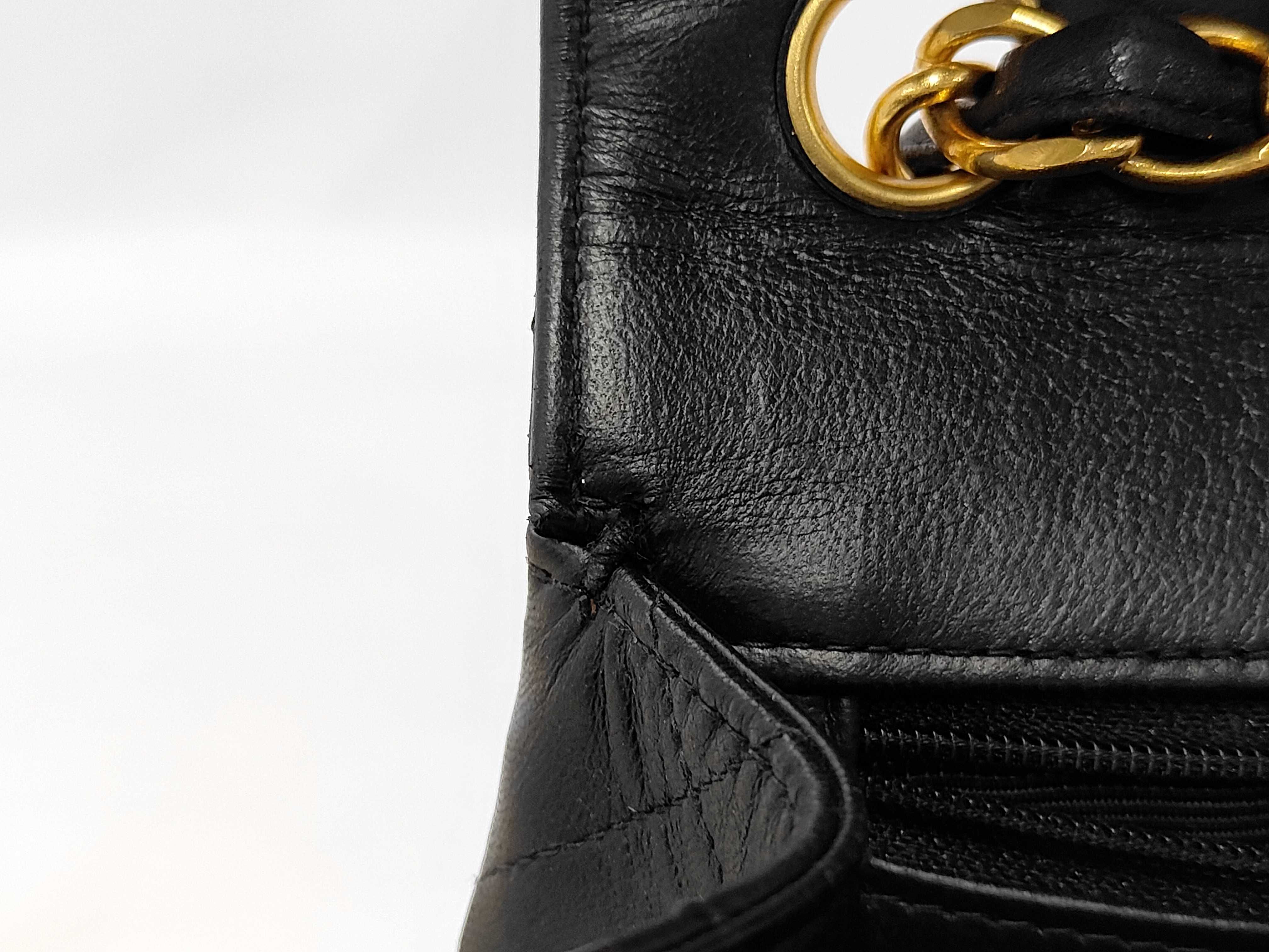 Lambskin Large Matelassé Shoulder Bag — view 10