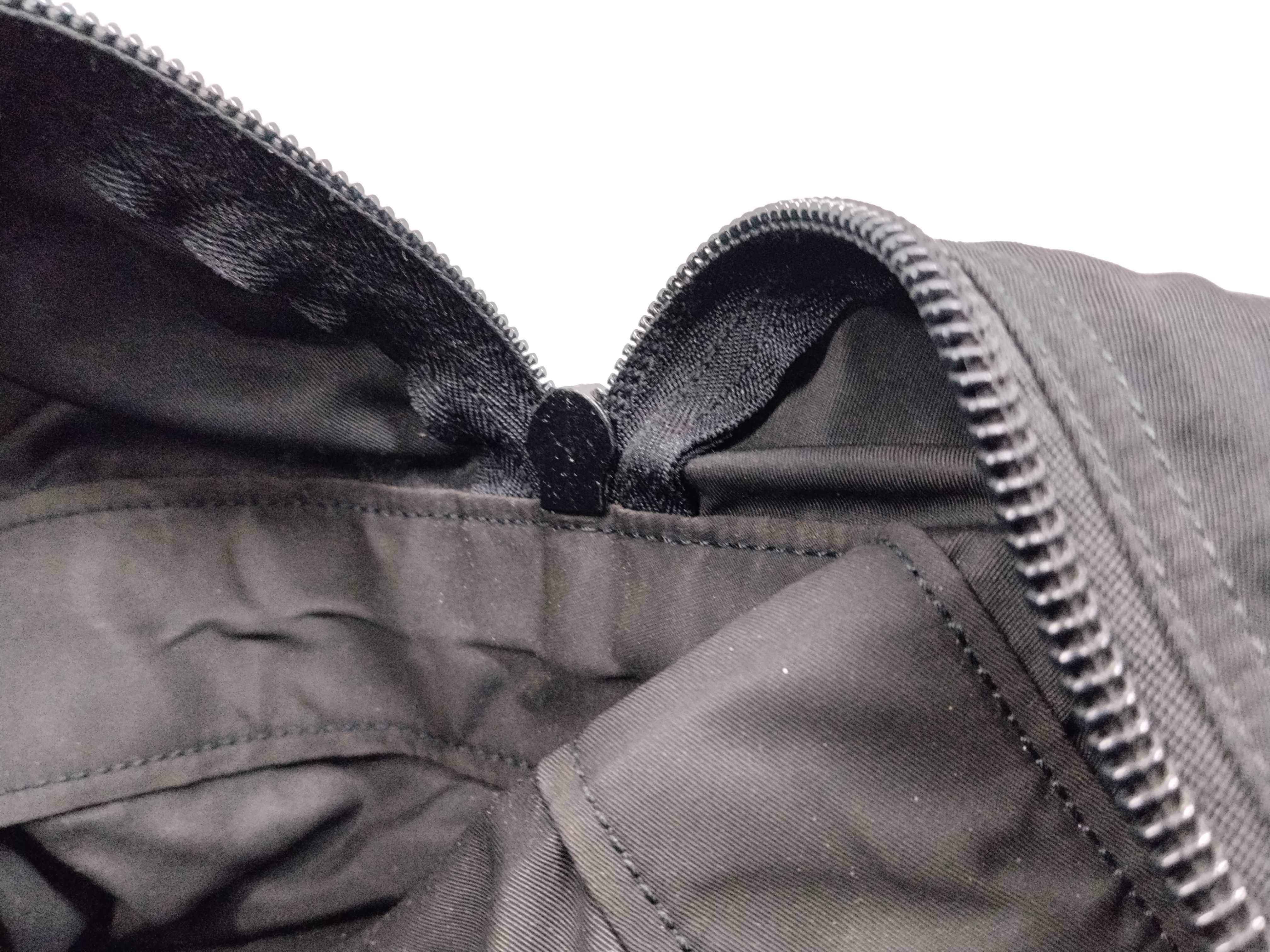 Nylon Triangle Logo Boston Bag — view 11