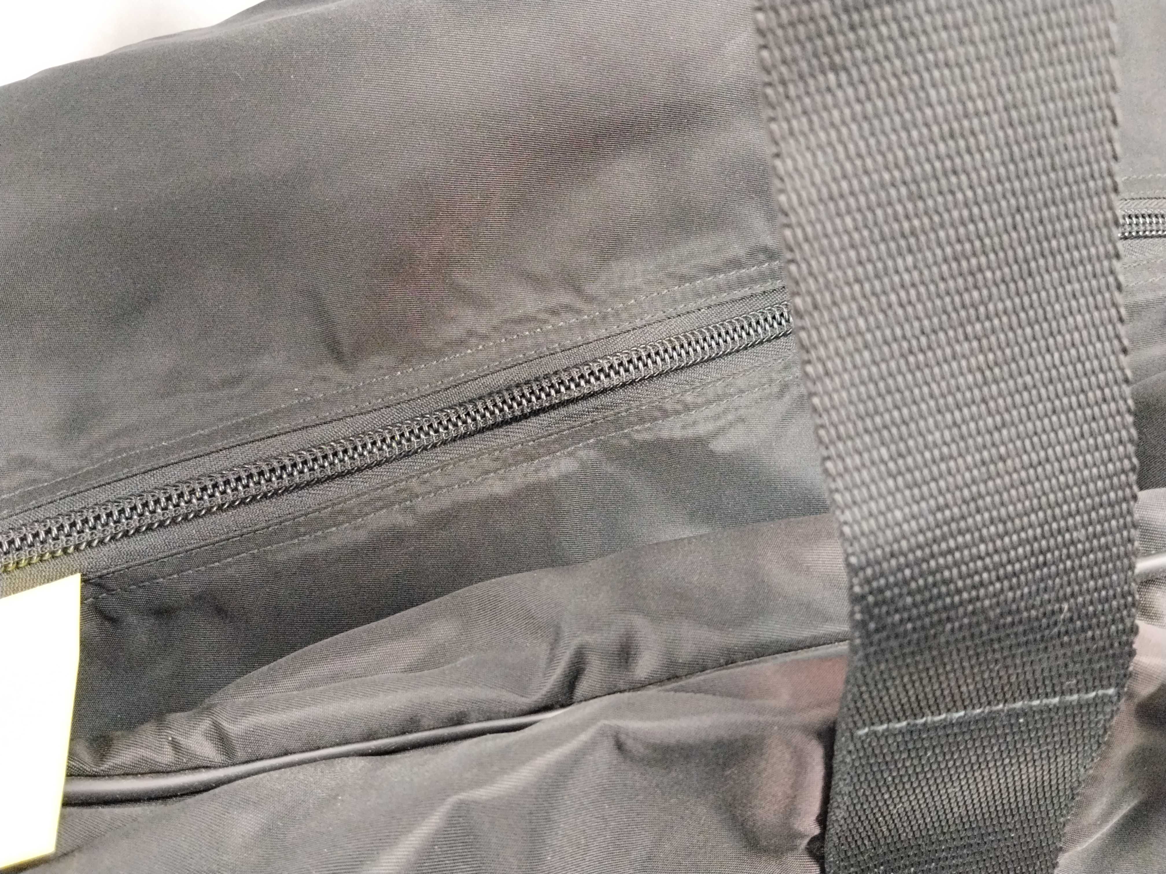 Nylon Triangle Logo Boston Bag — view 5