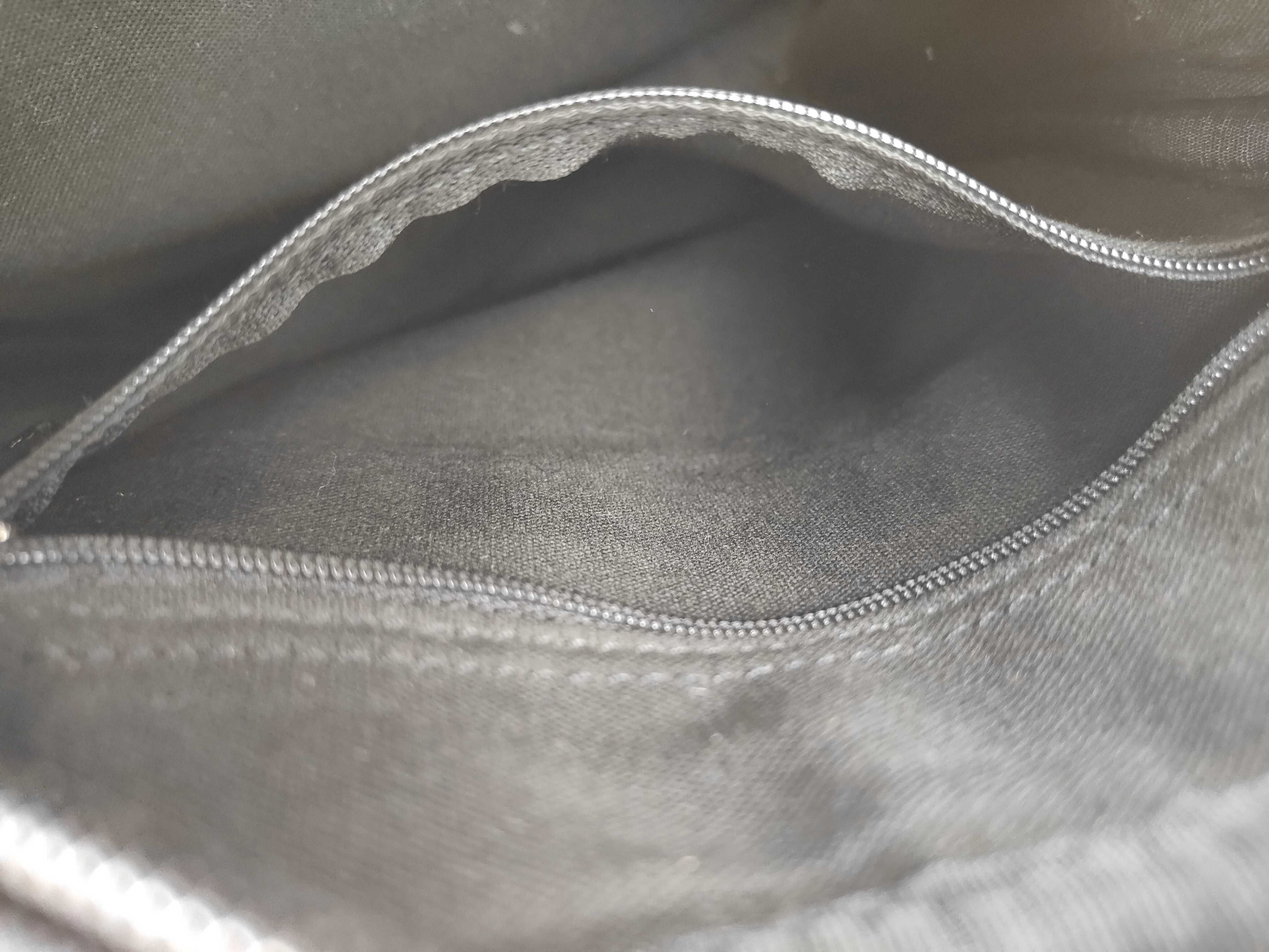 Black Label Check Nylon Black Shoulder Bag — view 13