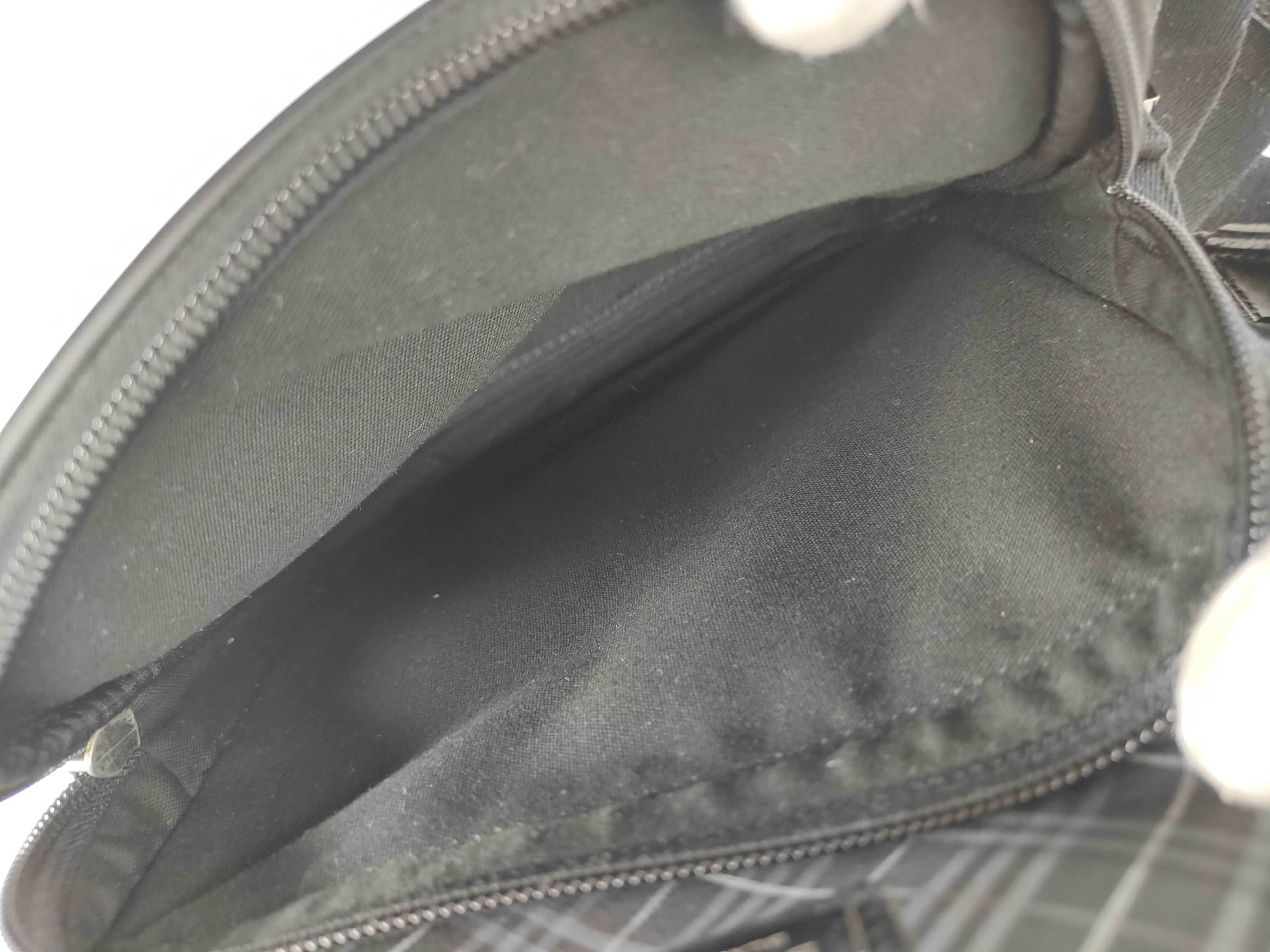 Black Label Check Nylon Black Shoulder Bag — view 15