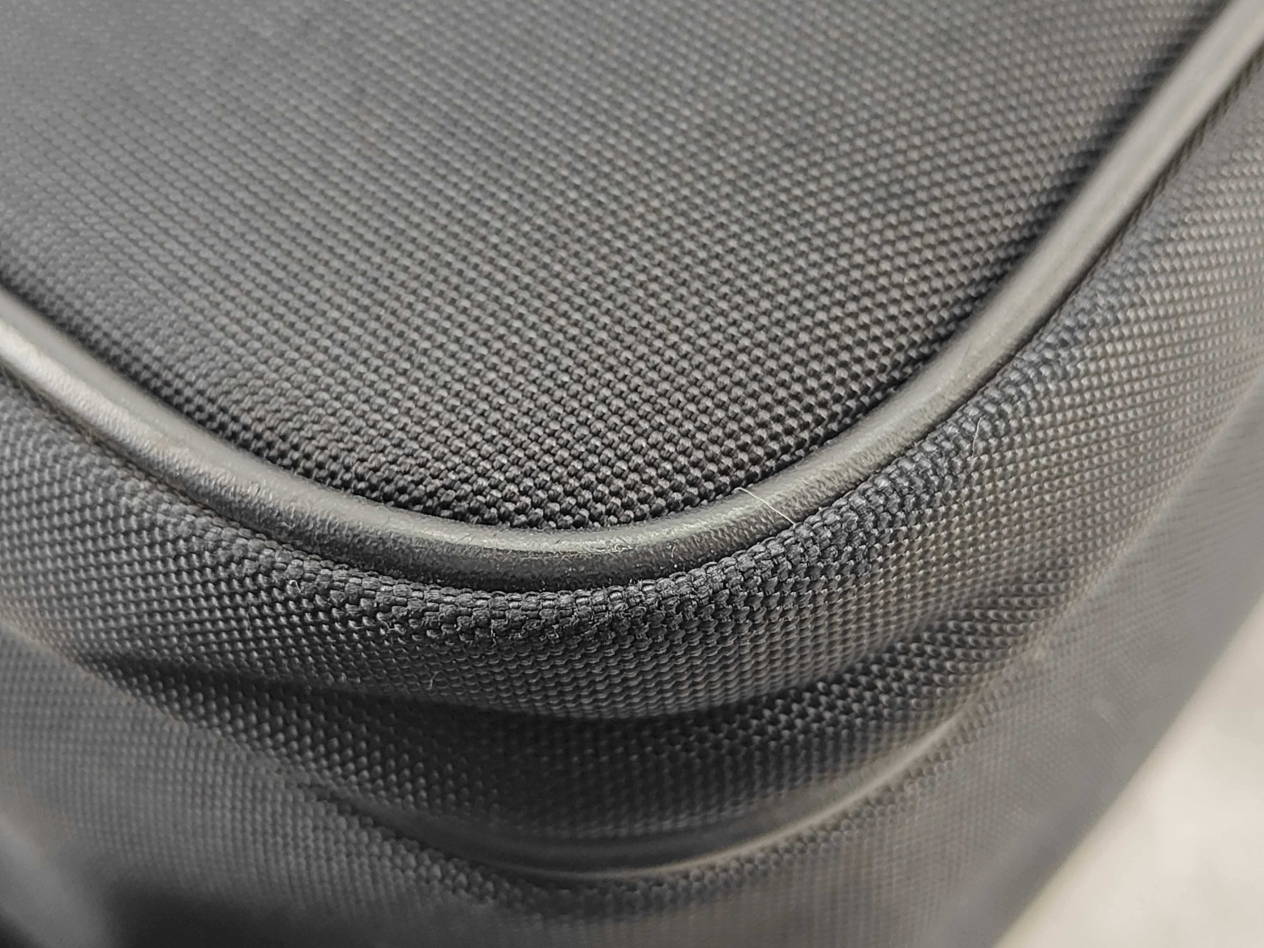 Black Label Check Nylon Black Shoulder Bag — view 9