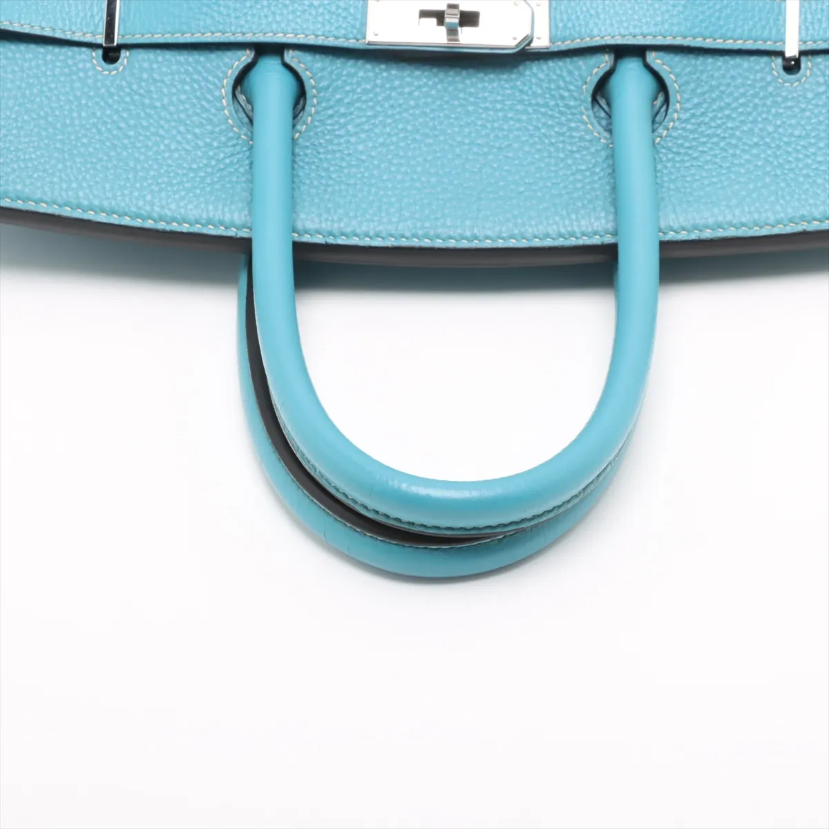 [Individually wrapped] Hermes Birkin 35 LeTourne Togo Blue Jean Silver hardware C:1999 — view 5