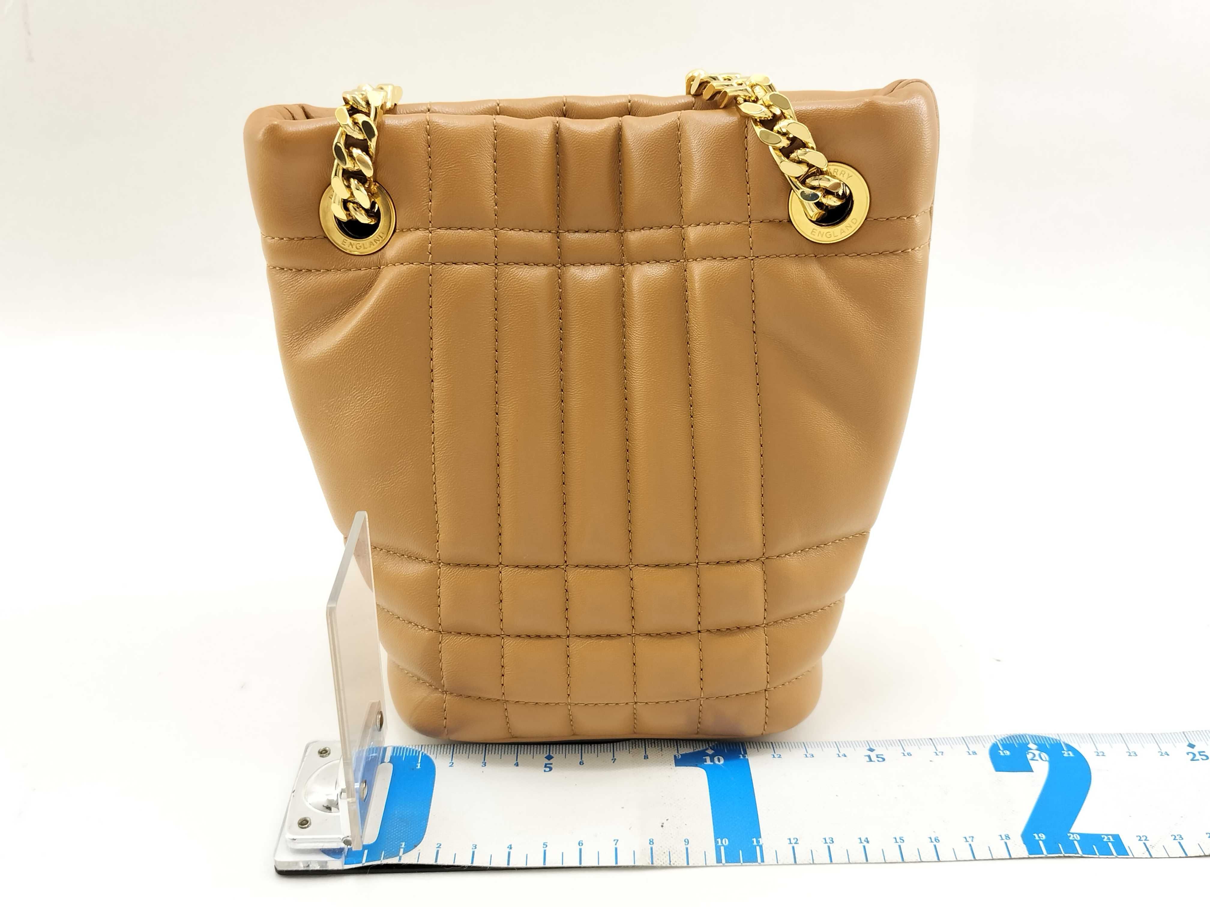 Quilted Lambskin Laura Quilted Baguette Bag Shoulder Bag — view 2
