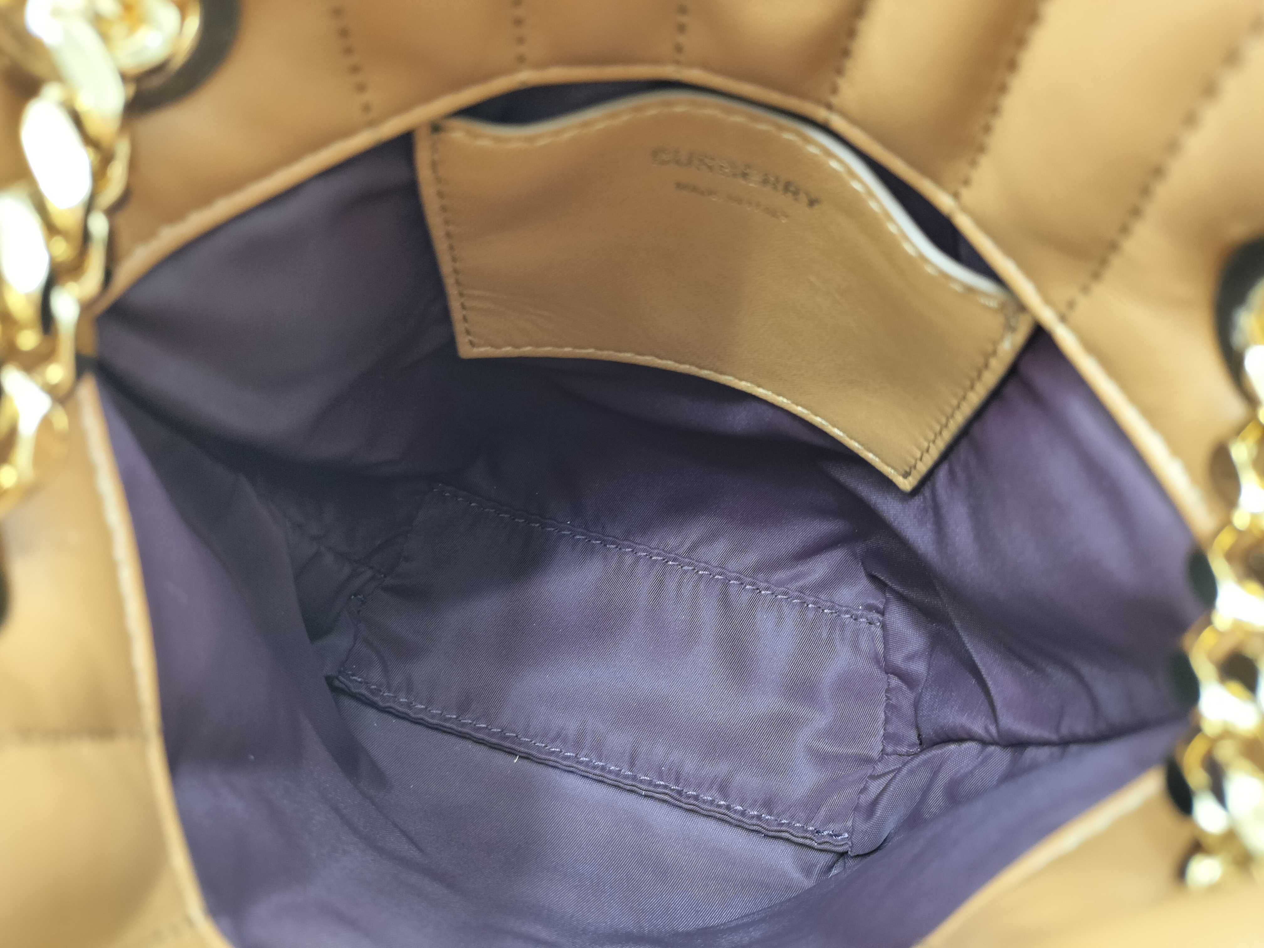 Quilted Lambskin Laura Quilted Baguette Bag Shoulder Bag — view 11