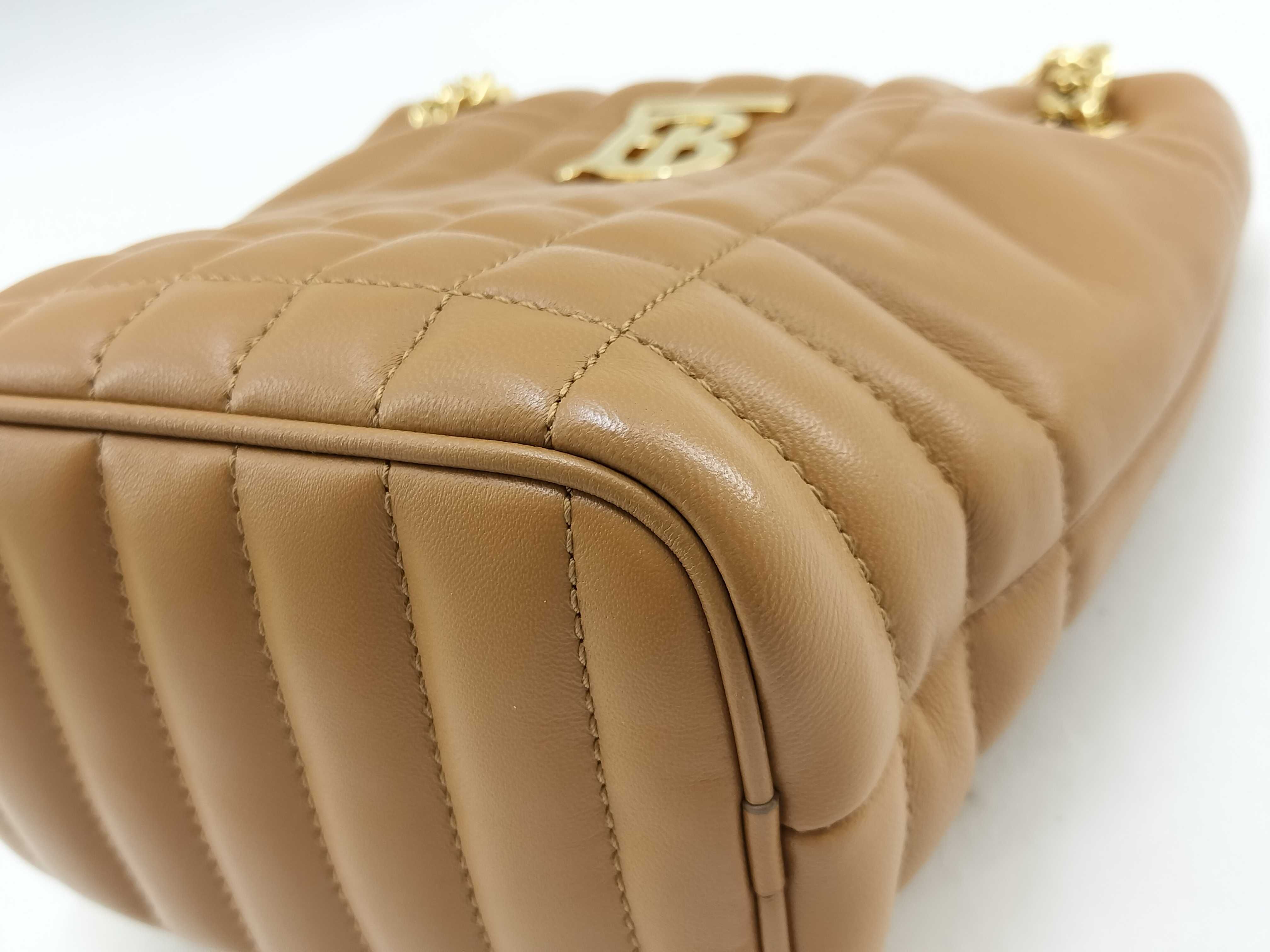 Quilted Lambskin Laura Quilted Baguette Bag Shoulder Bag — view 5