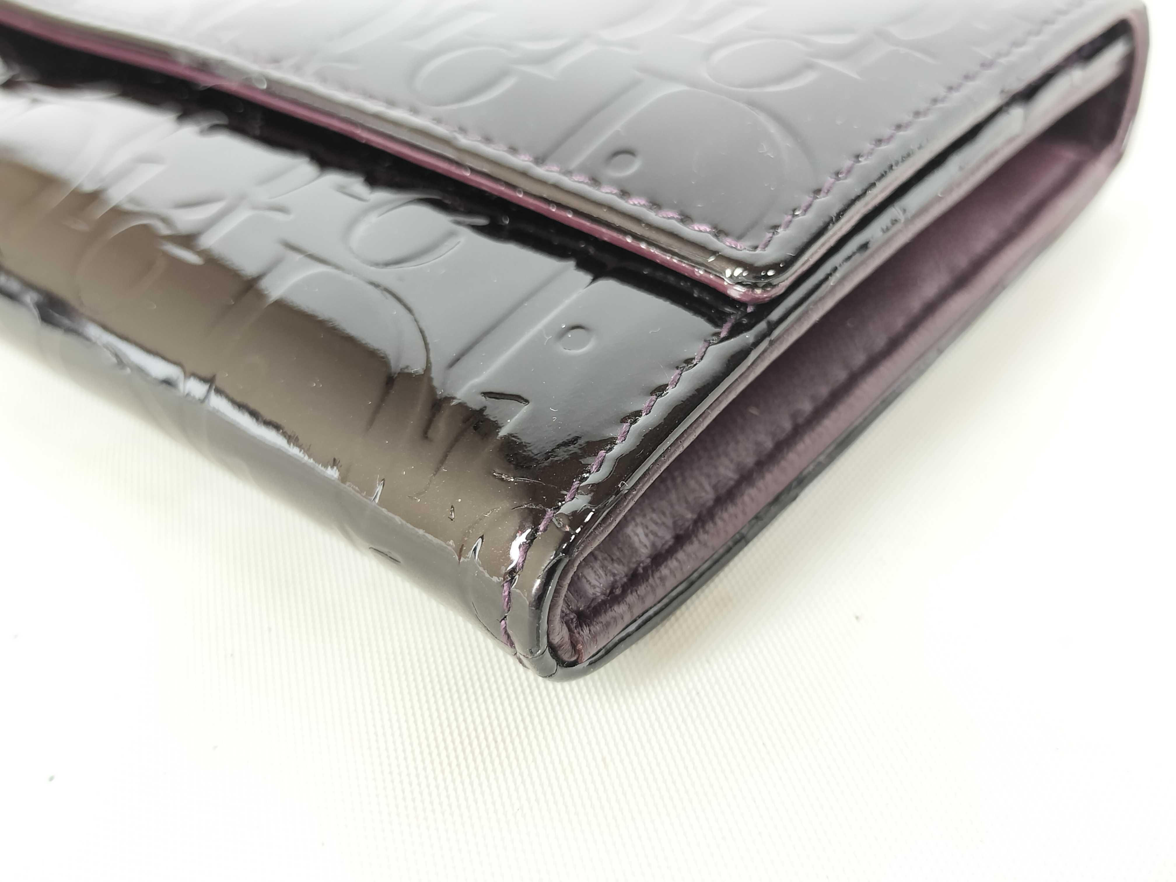 enamel long wallet — view 2