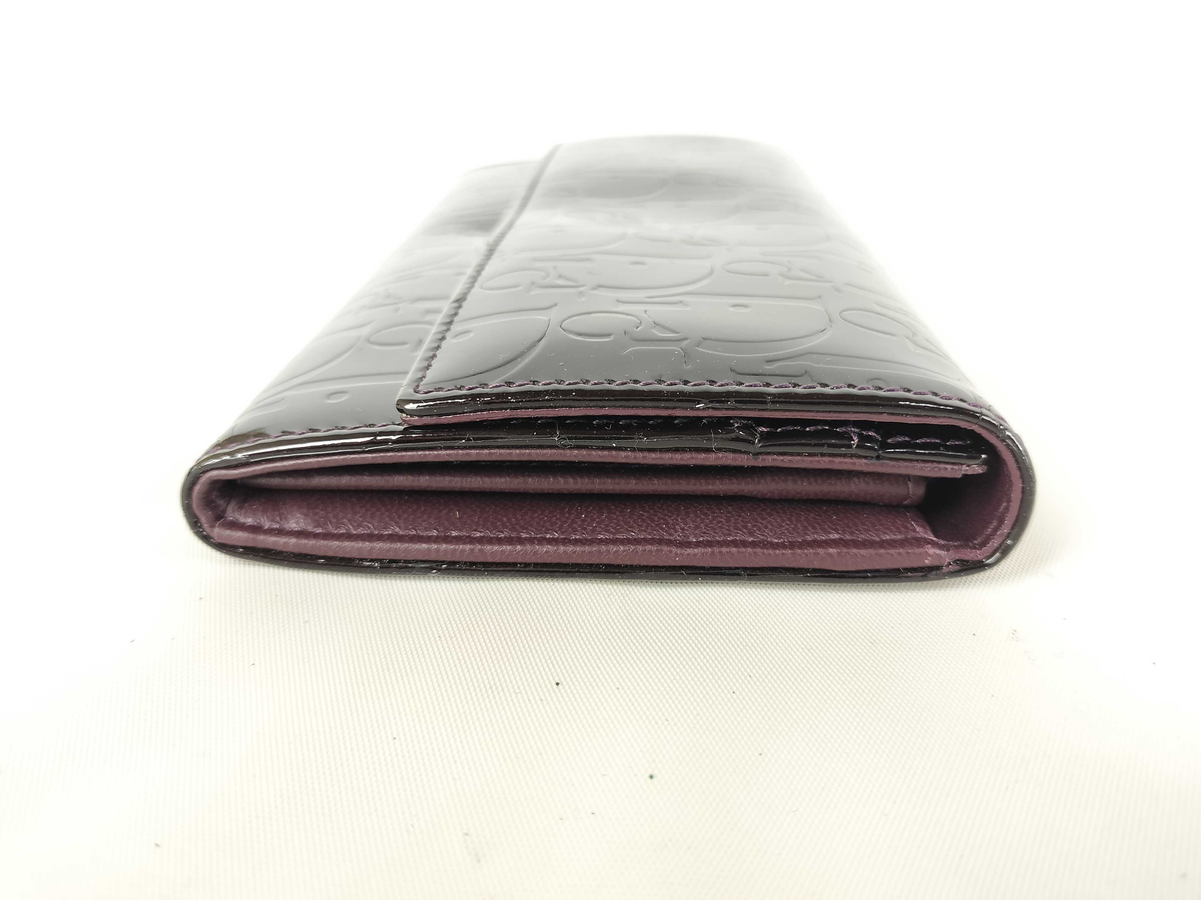 enamel long wallet — view 3