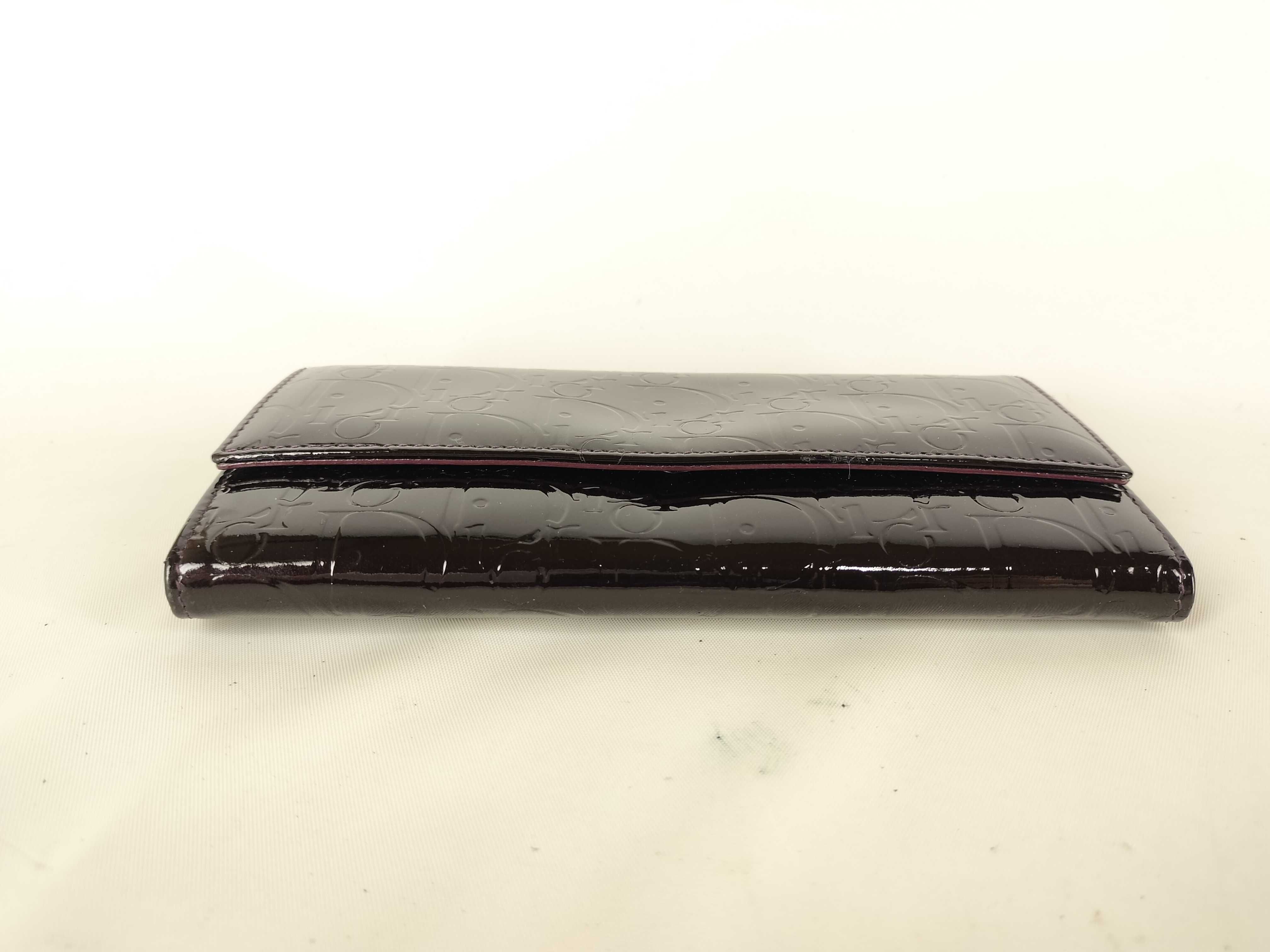 enamel long wallet — view 4