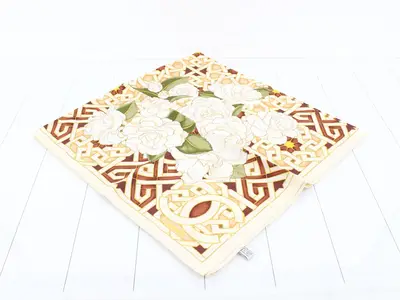 Large silk scarf