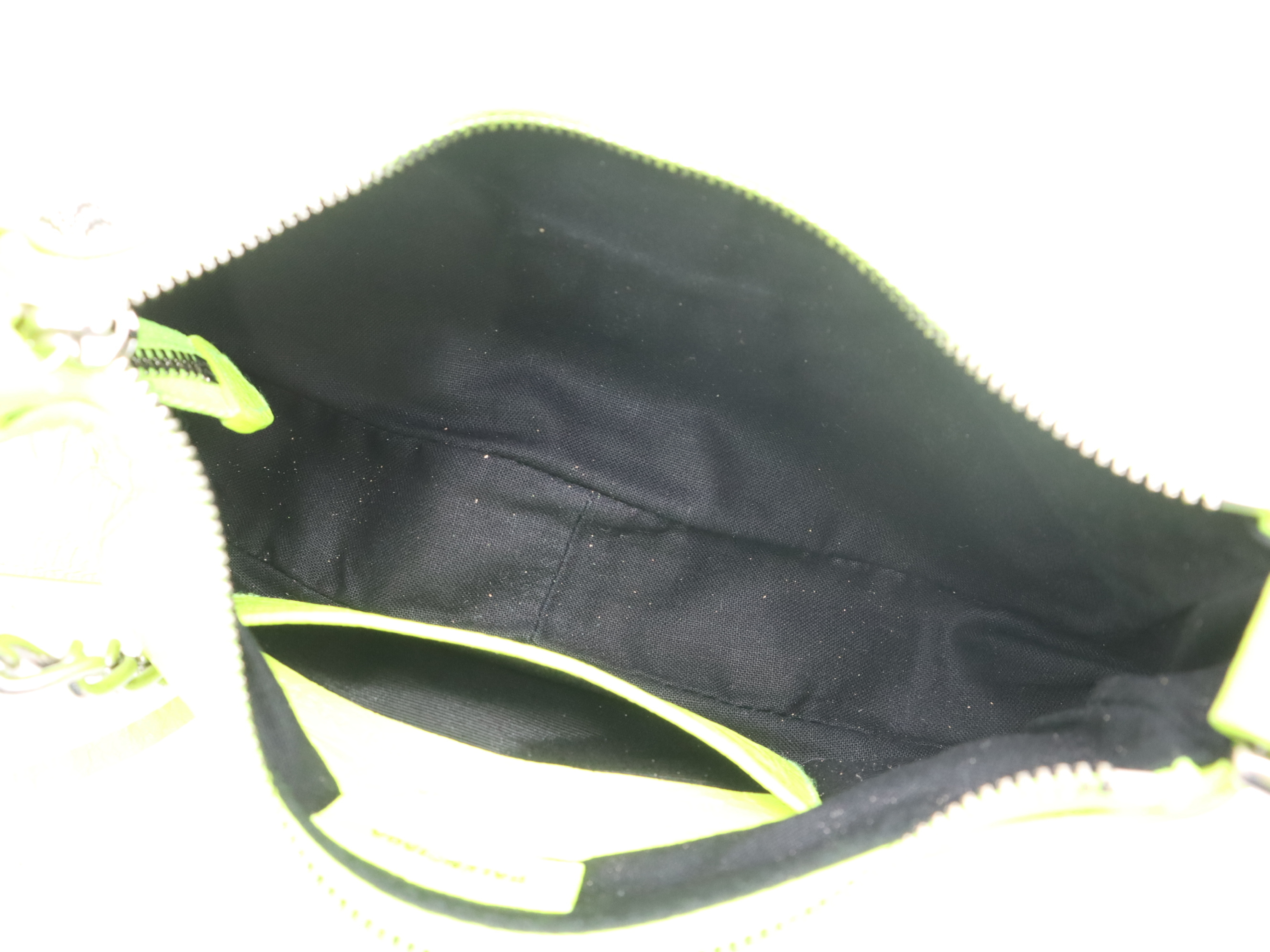 Leather Le Cagol 2-Way Mini Shoulder Bag with Dust Bag, Yellow Handbag — view 10