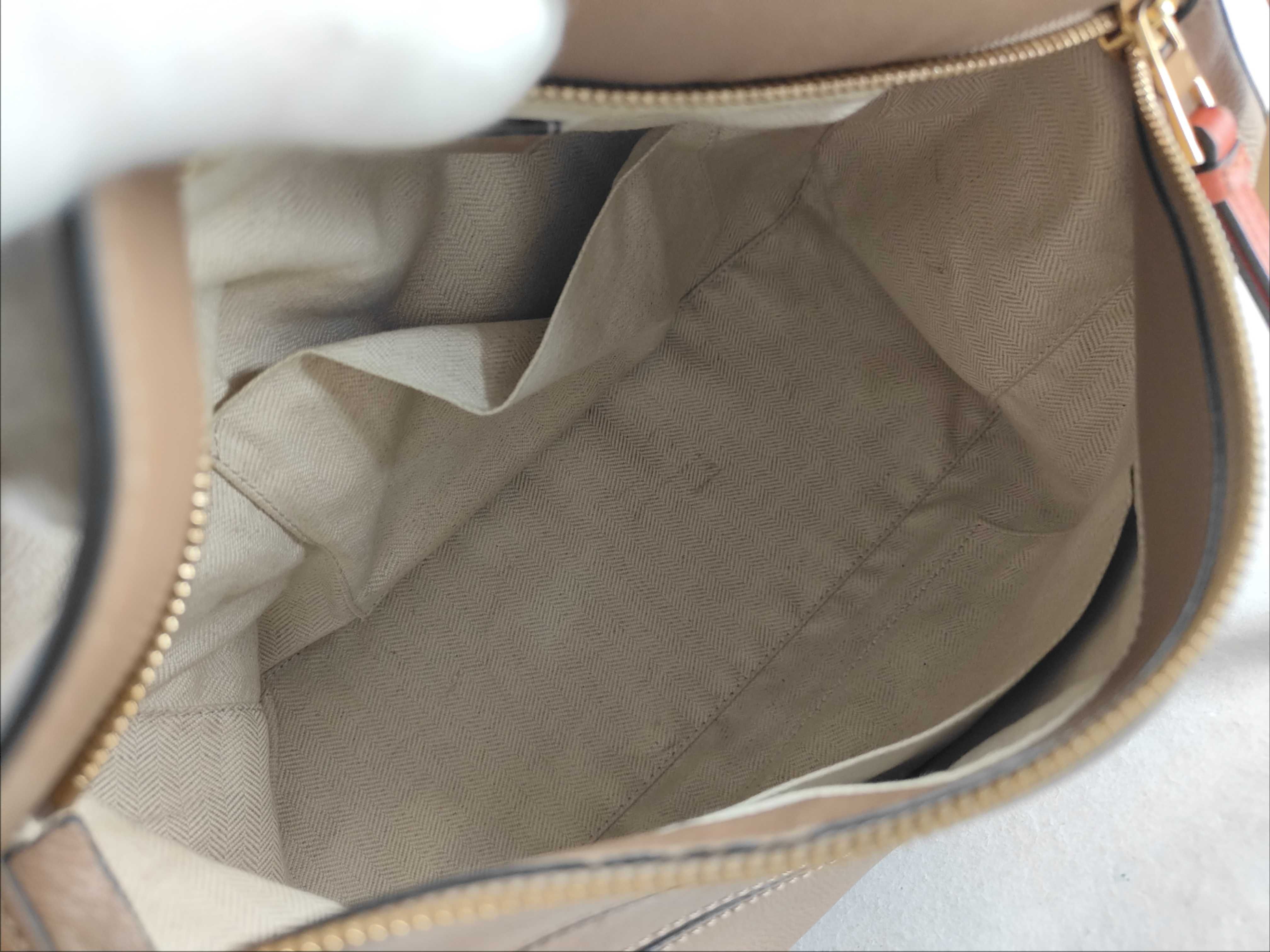 HK- Puzzle Small Leather Brown Shoulder Bag (Handbag) — view 13