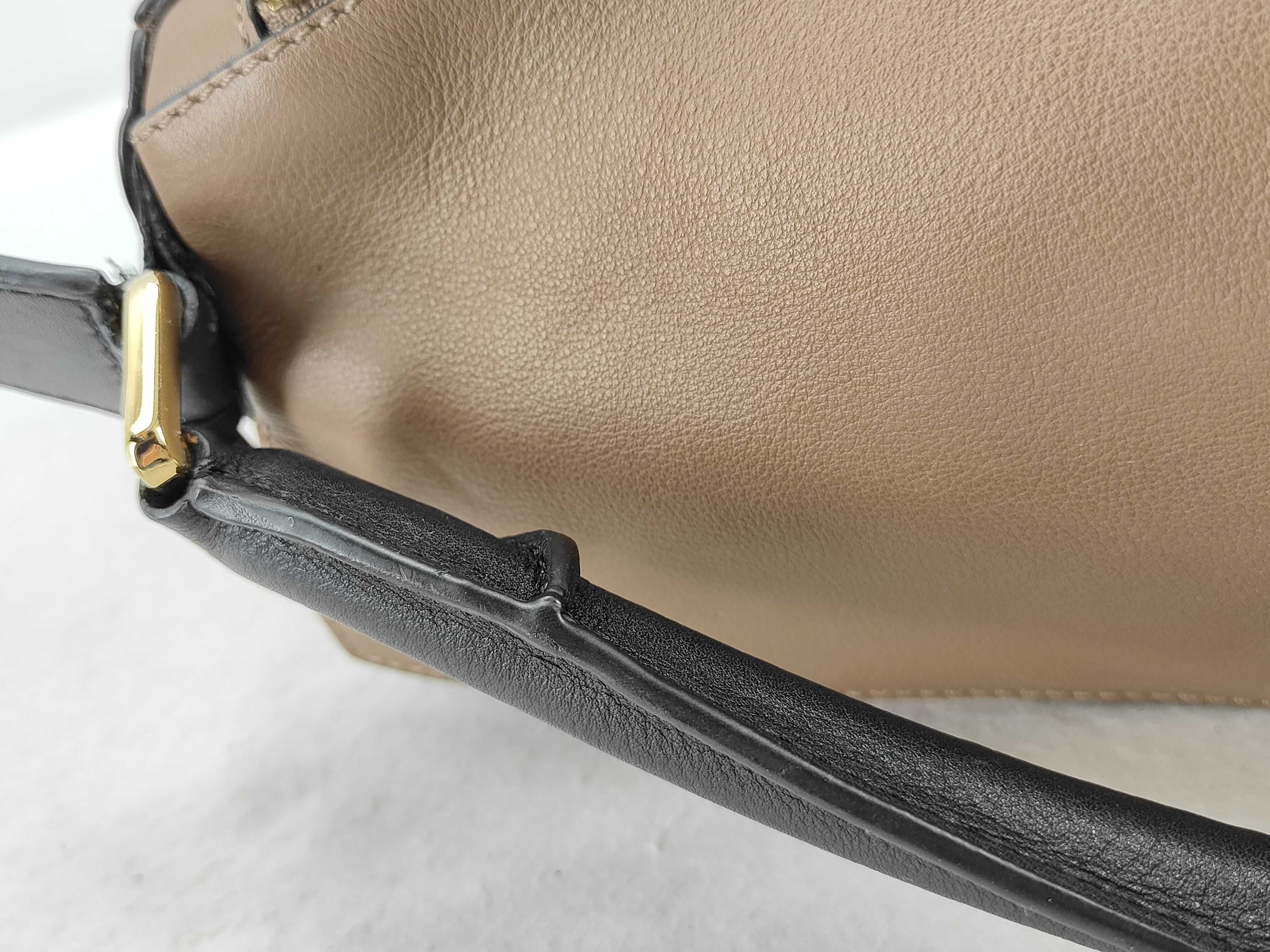 HK- Puzzle Small Leather Brown Shoulder Bag (Handbag) — view 5