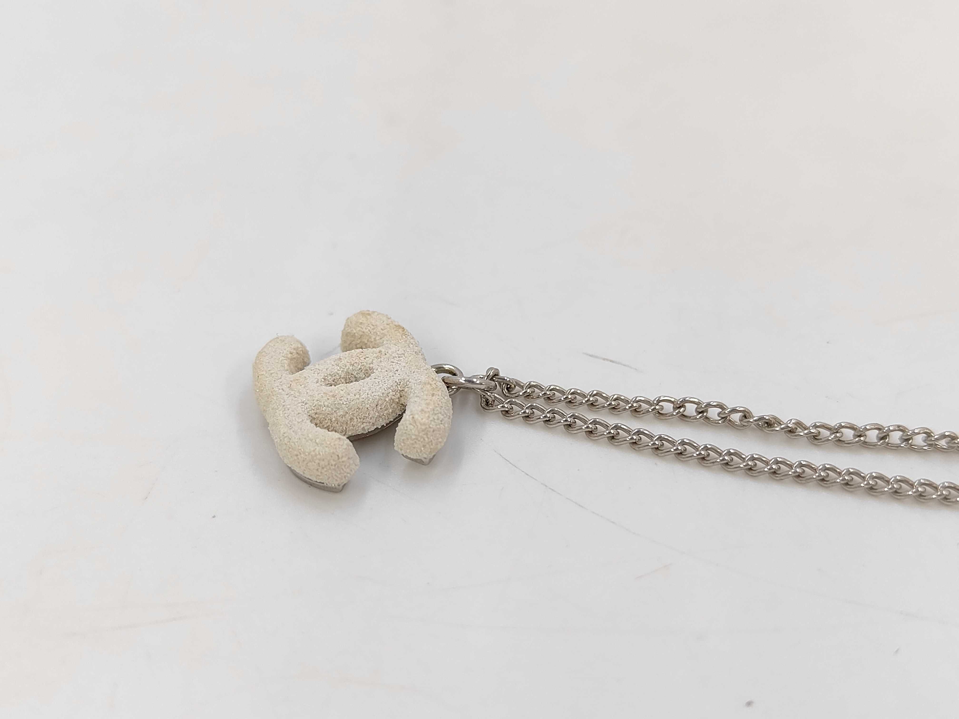Silver Coco Mark Necklace 03A — view 2