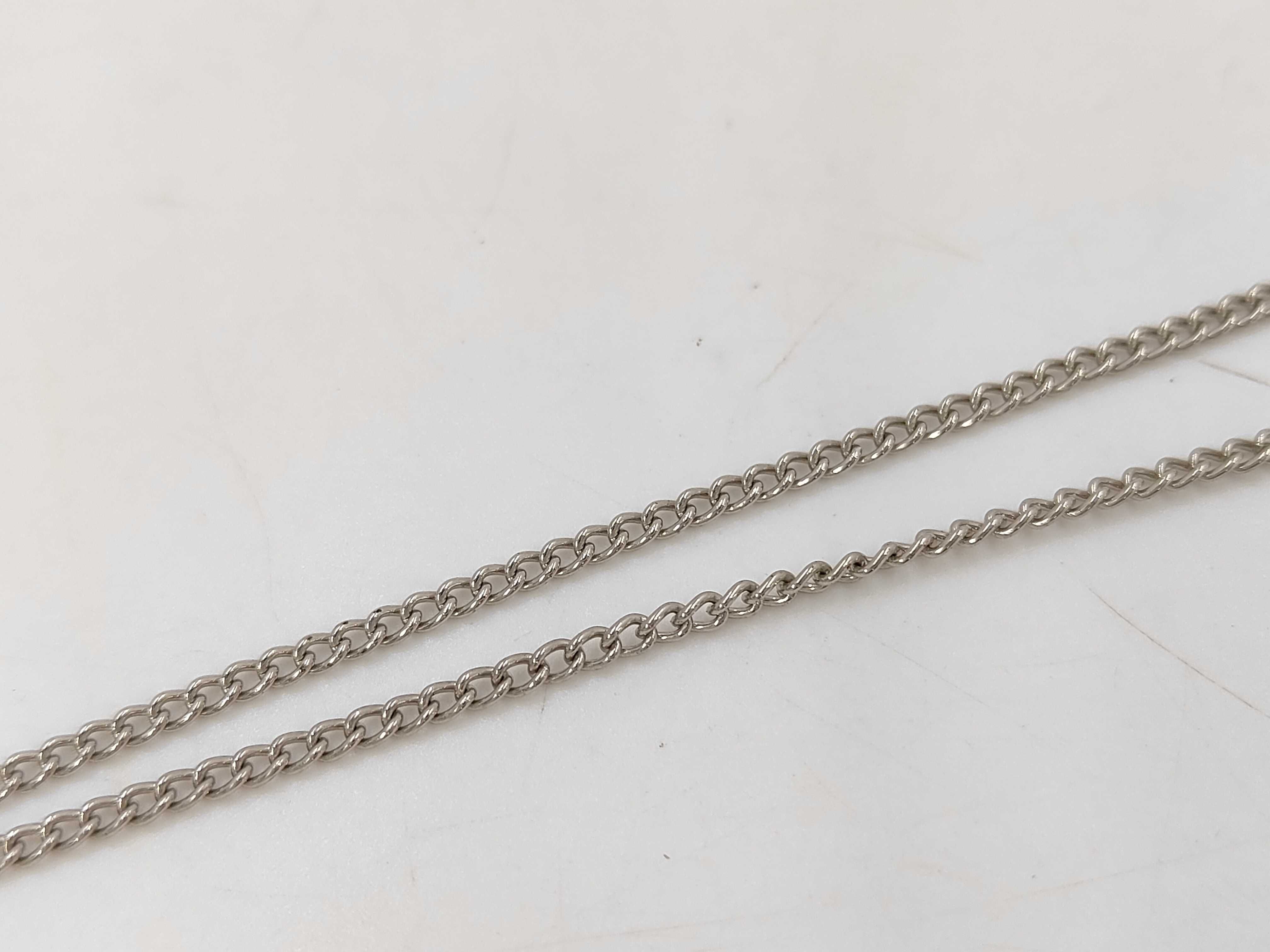 Silver Coco Mark Necklace 03A — view 5