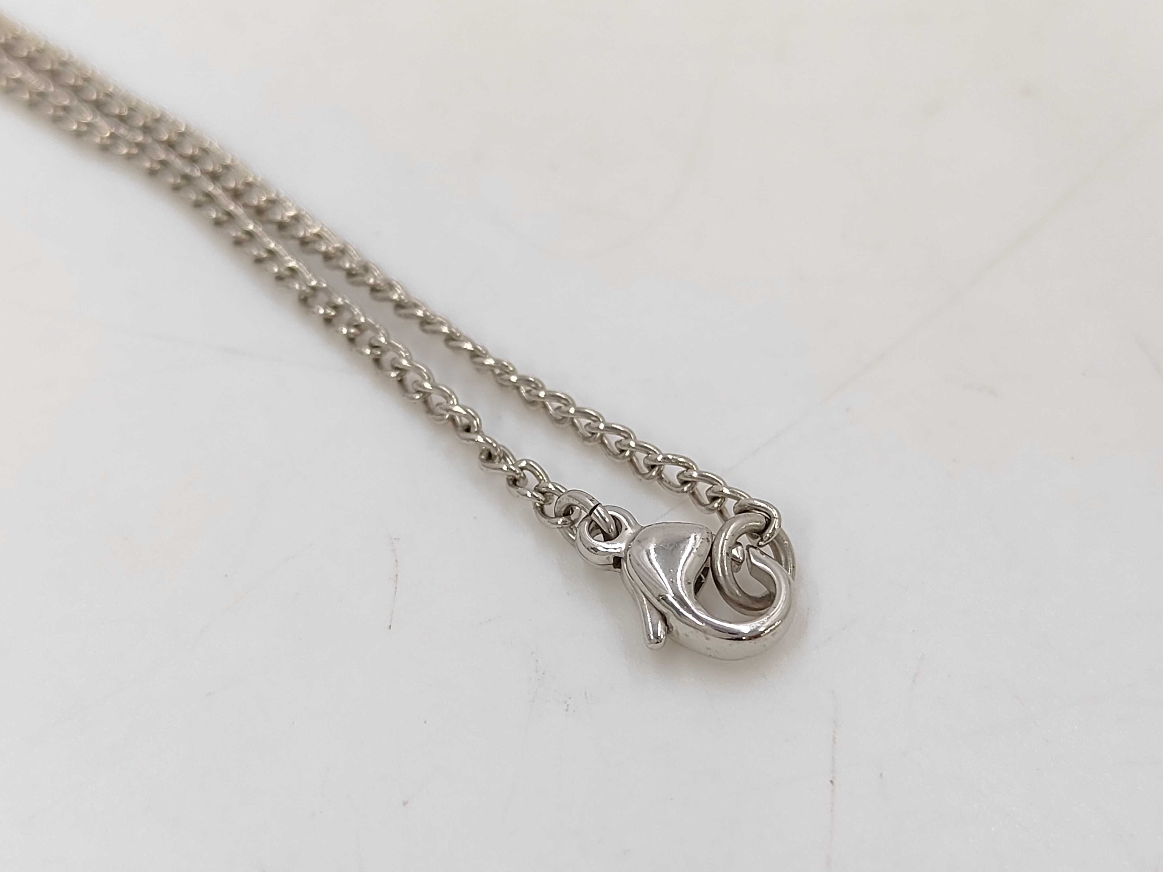Silver Coco Mark Necklace 03A — view 6