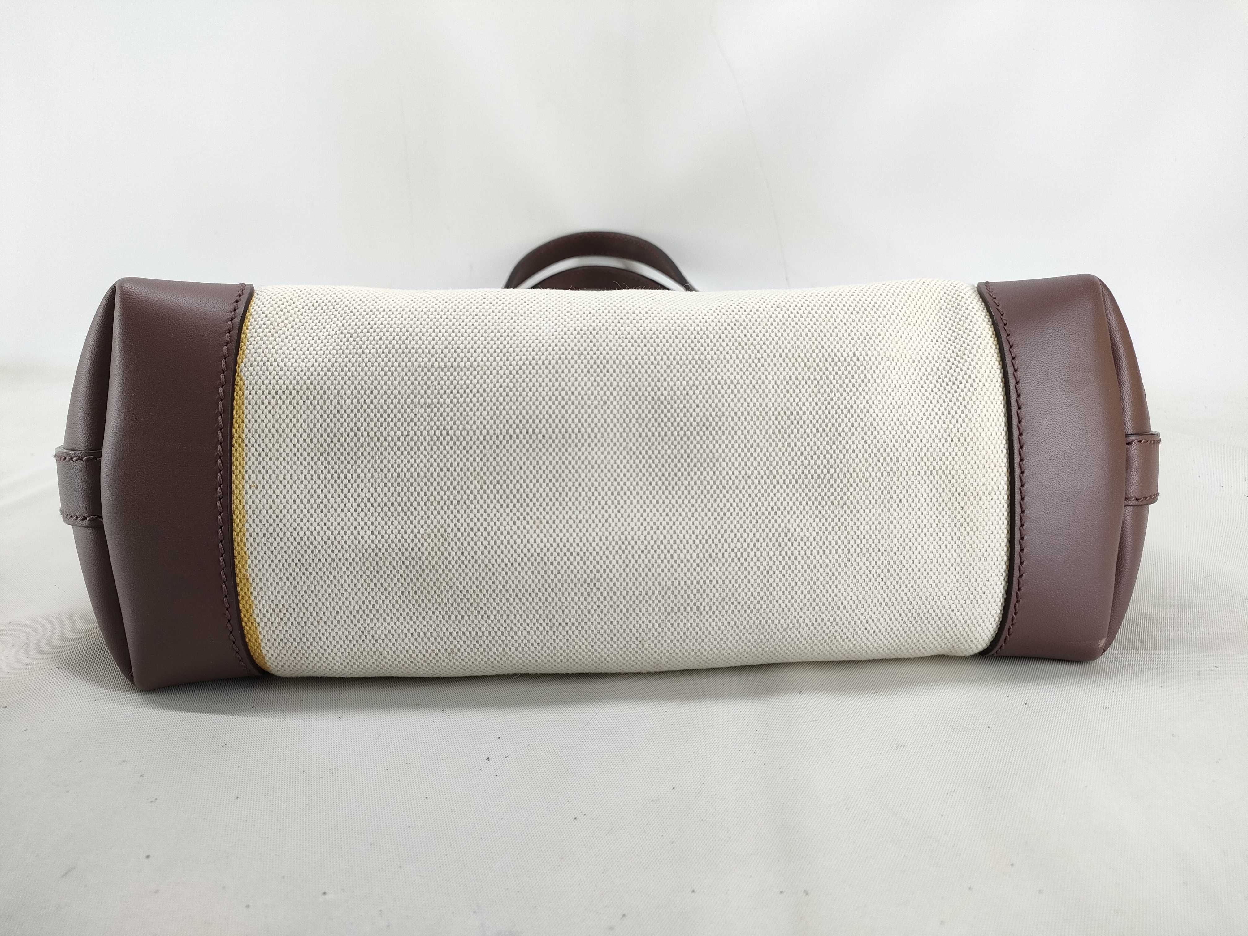 bag, Gucci Craft canvas tote bag, leather, 269878 520981 tote bag — view 3