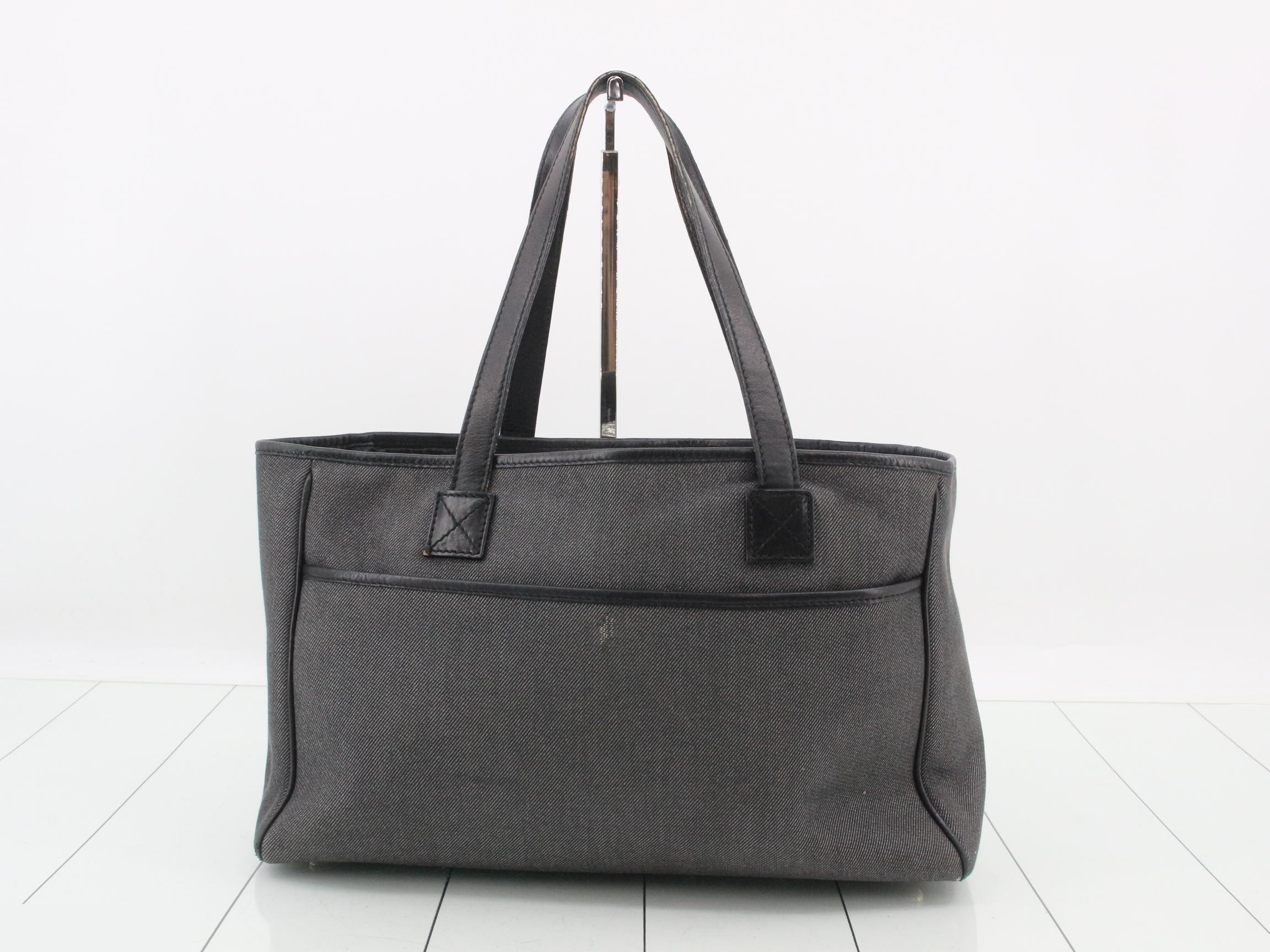 Denim tote bag — view 2