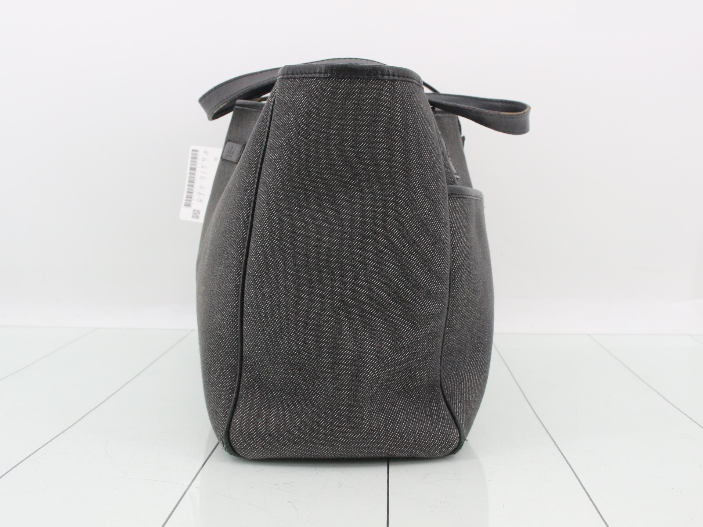 Denim tote bag — view 3