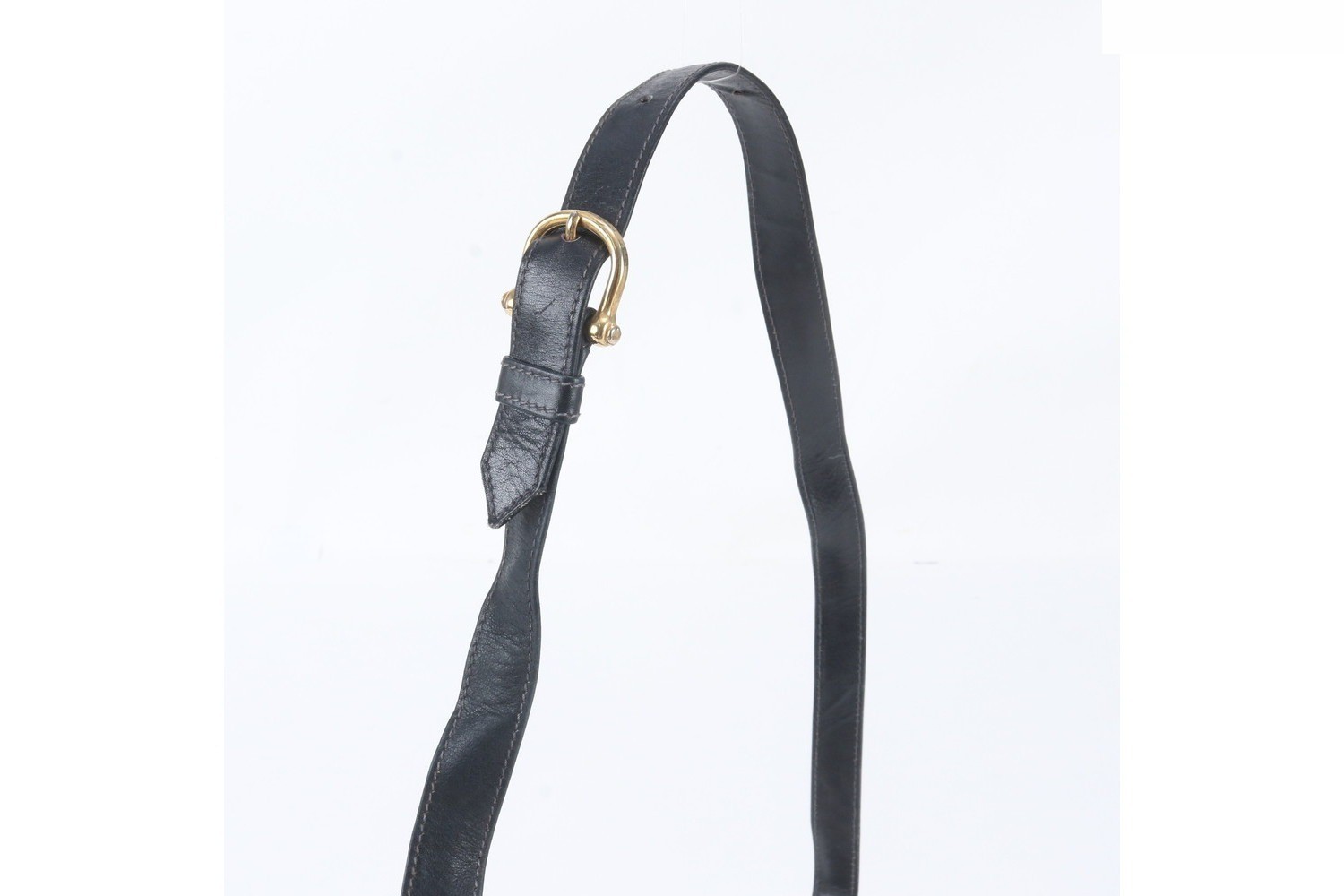 Sulky Canvas Carriage Hardware Leather Shoulder Bag — view 2