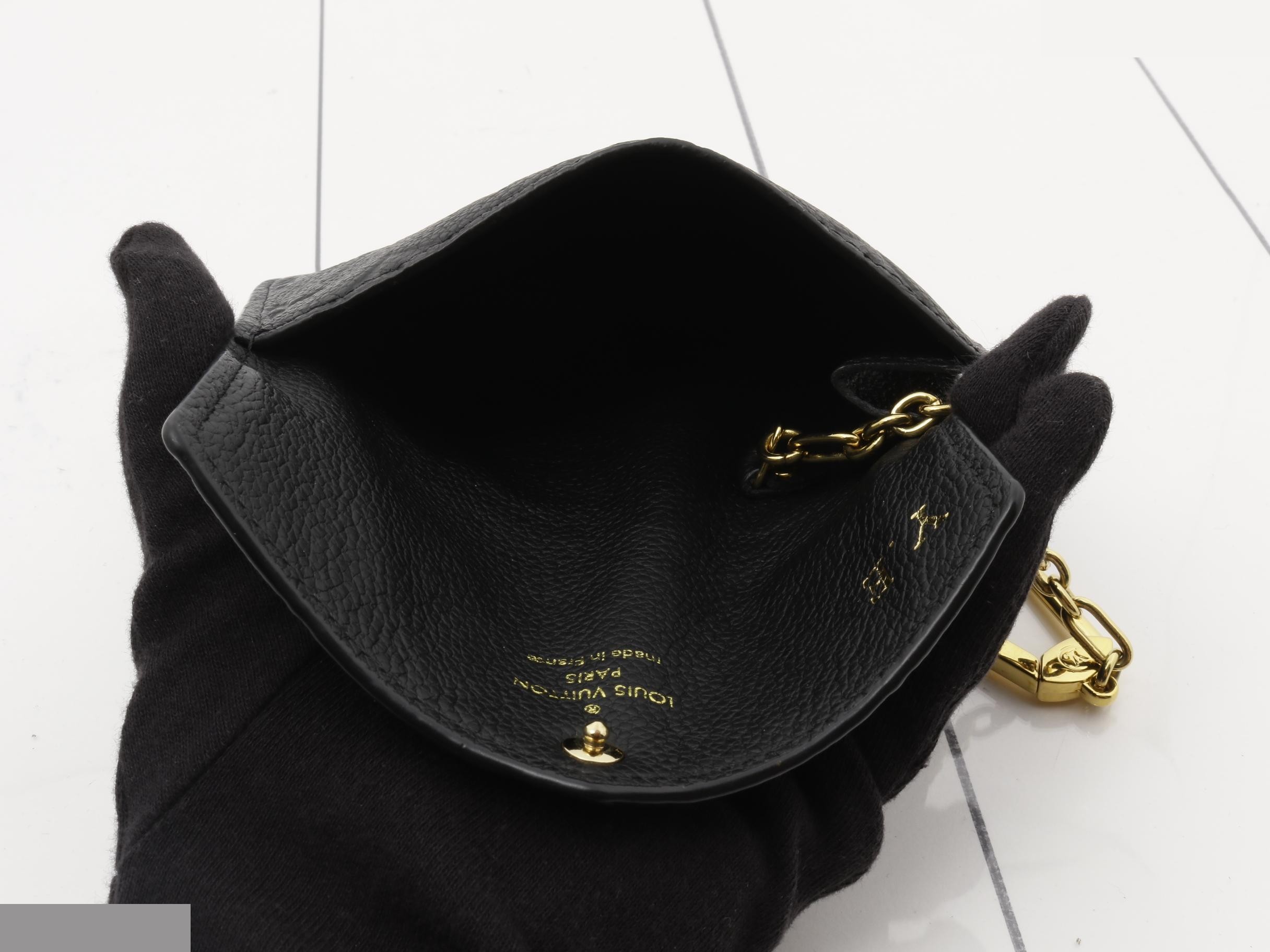 Pochette Clé Empreinte Noir — view 4