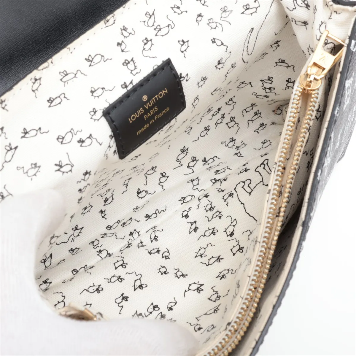 Catgram Cat Pochette M52935 DU4178 Black — view 6