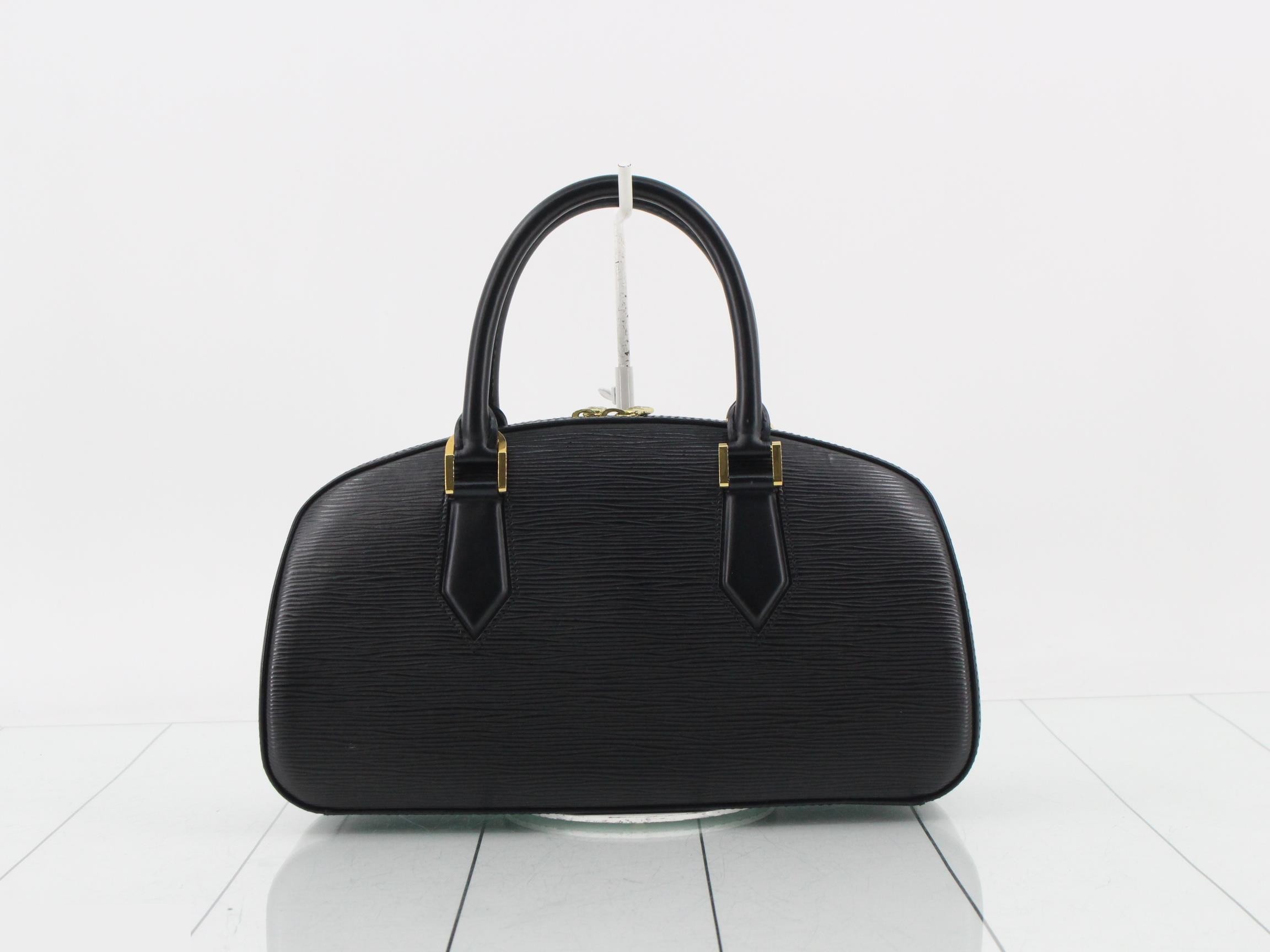 M52782 Jasmine Noir Louis Vuitton Epi Handbag Black — view 2