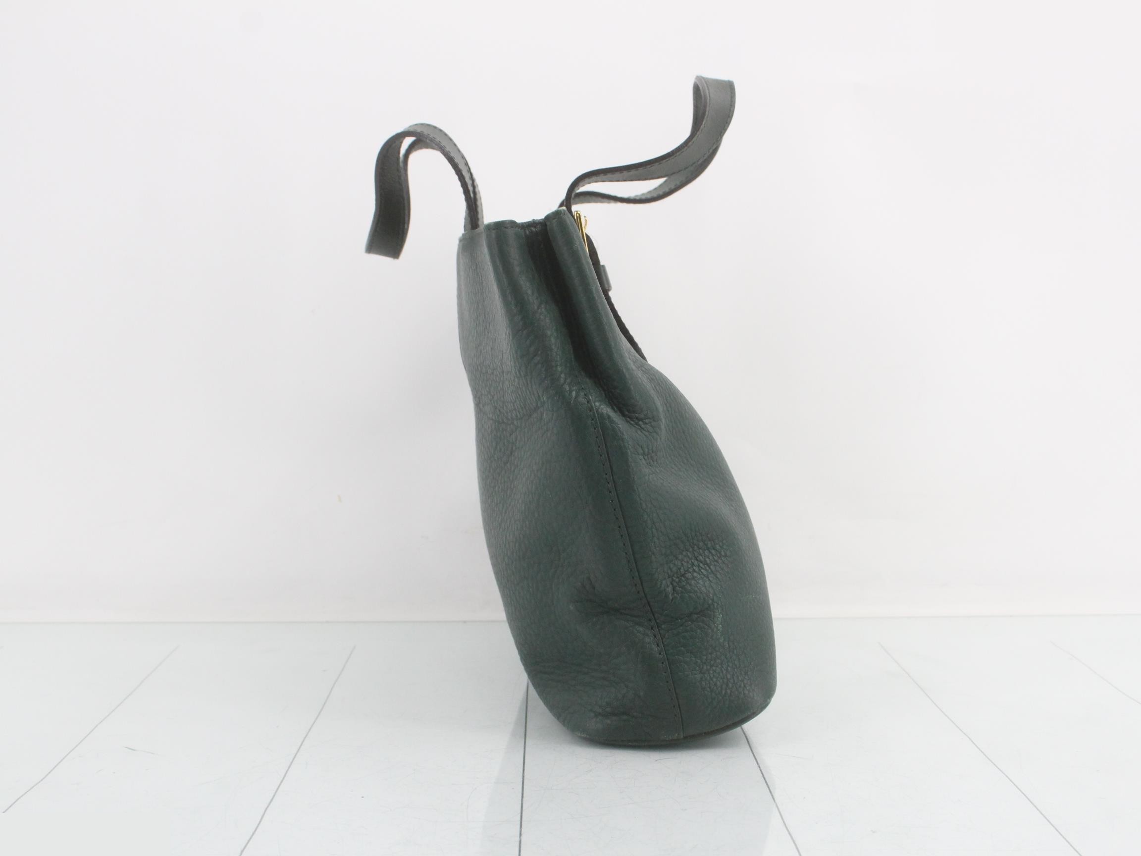 Other line bags/handbags leather green — view 4