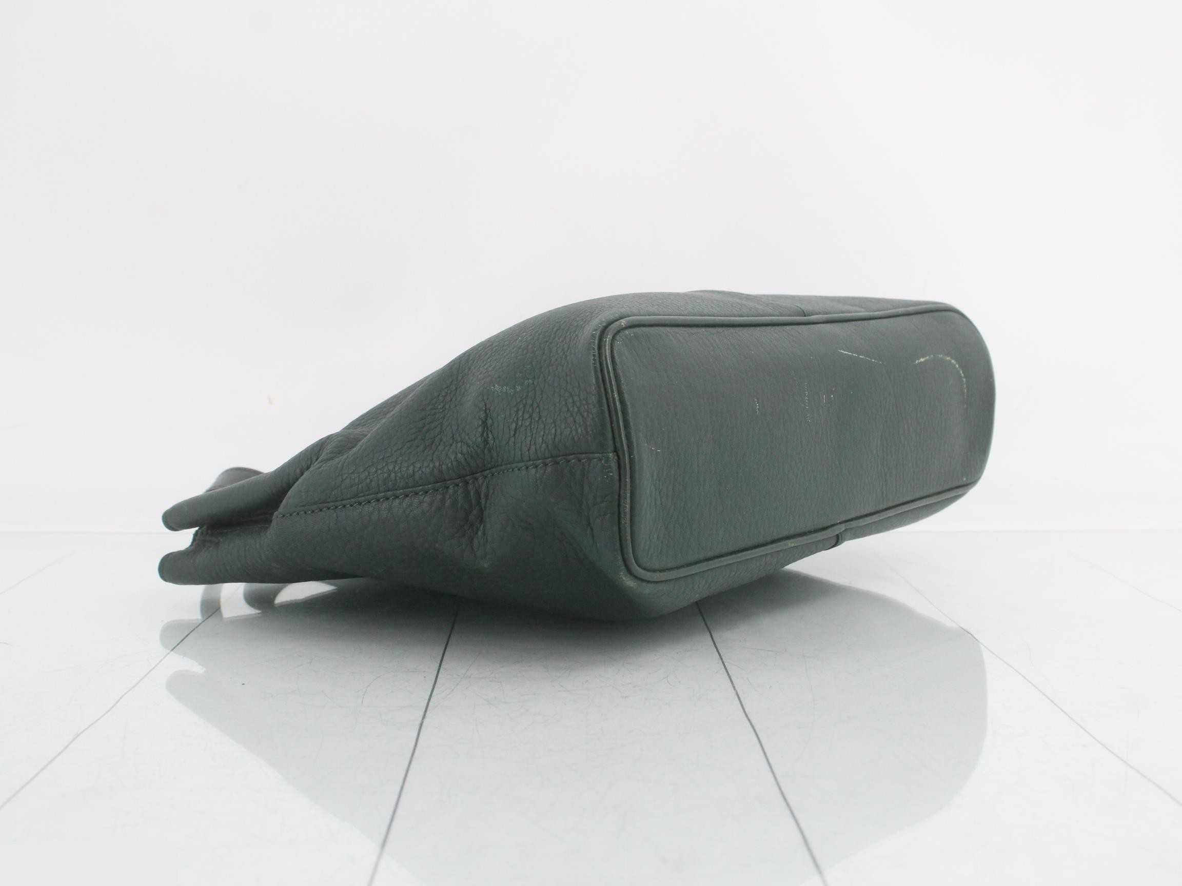 Other line bags/handbags leather green — view 5