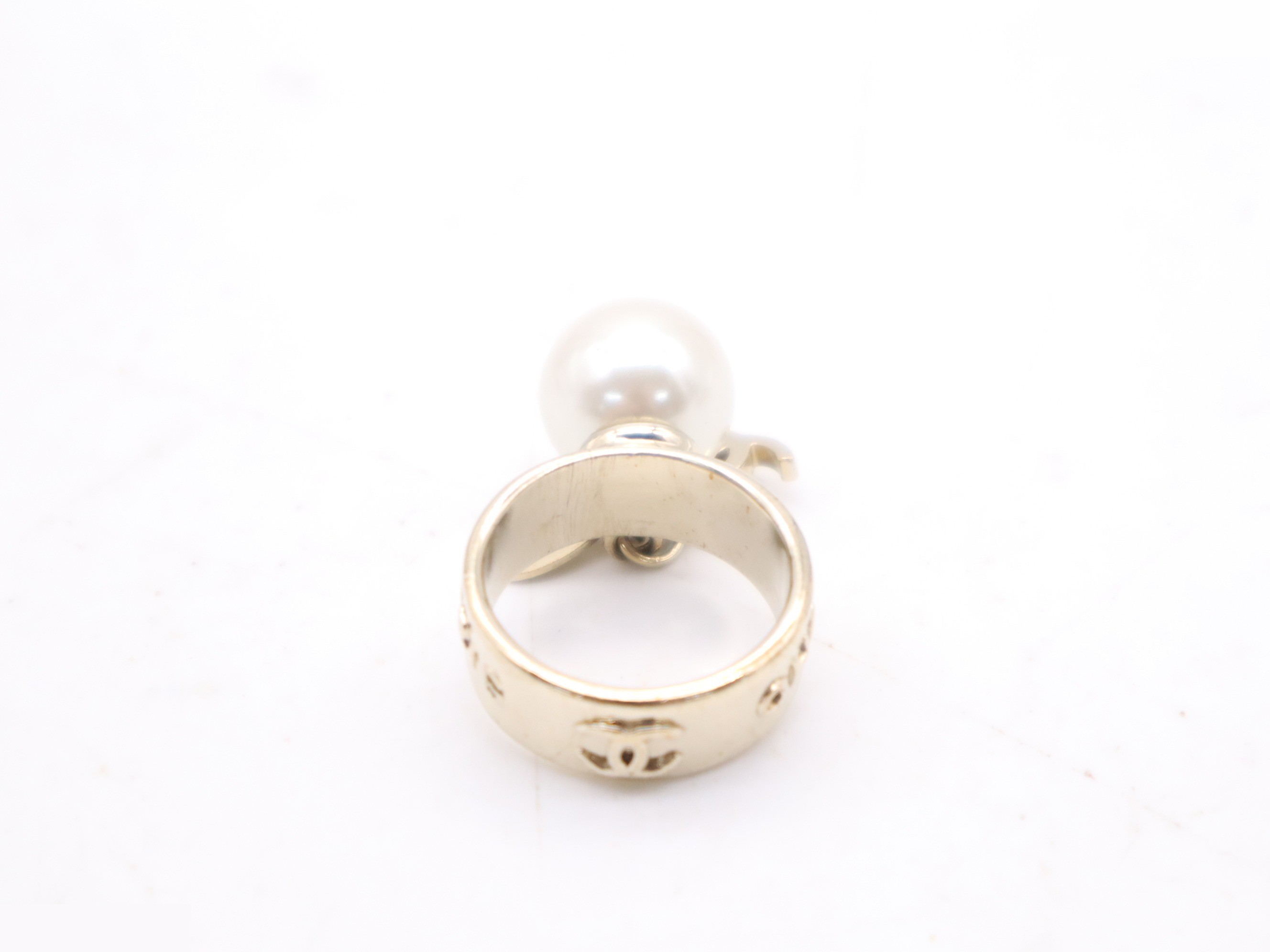 GP/Pearl Pearl Ring 07C Size #13 — view 2