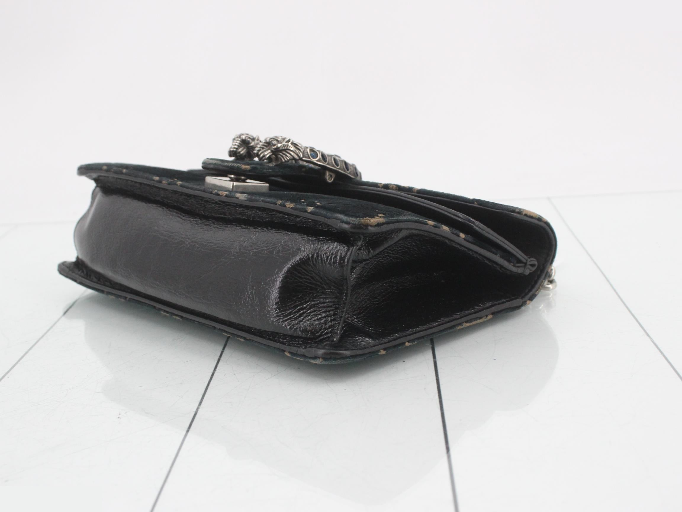 Dionysus GG Velvet Leather Chain Shoulder Bag — view 6