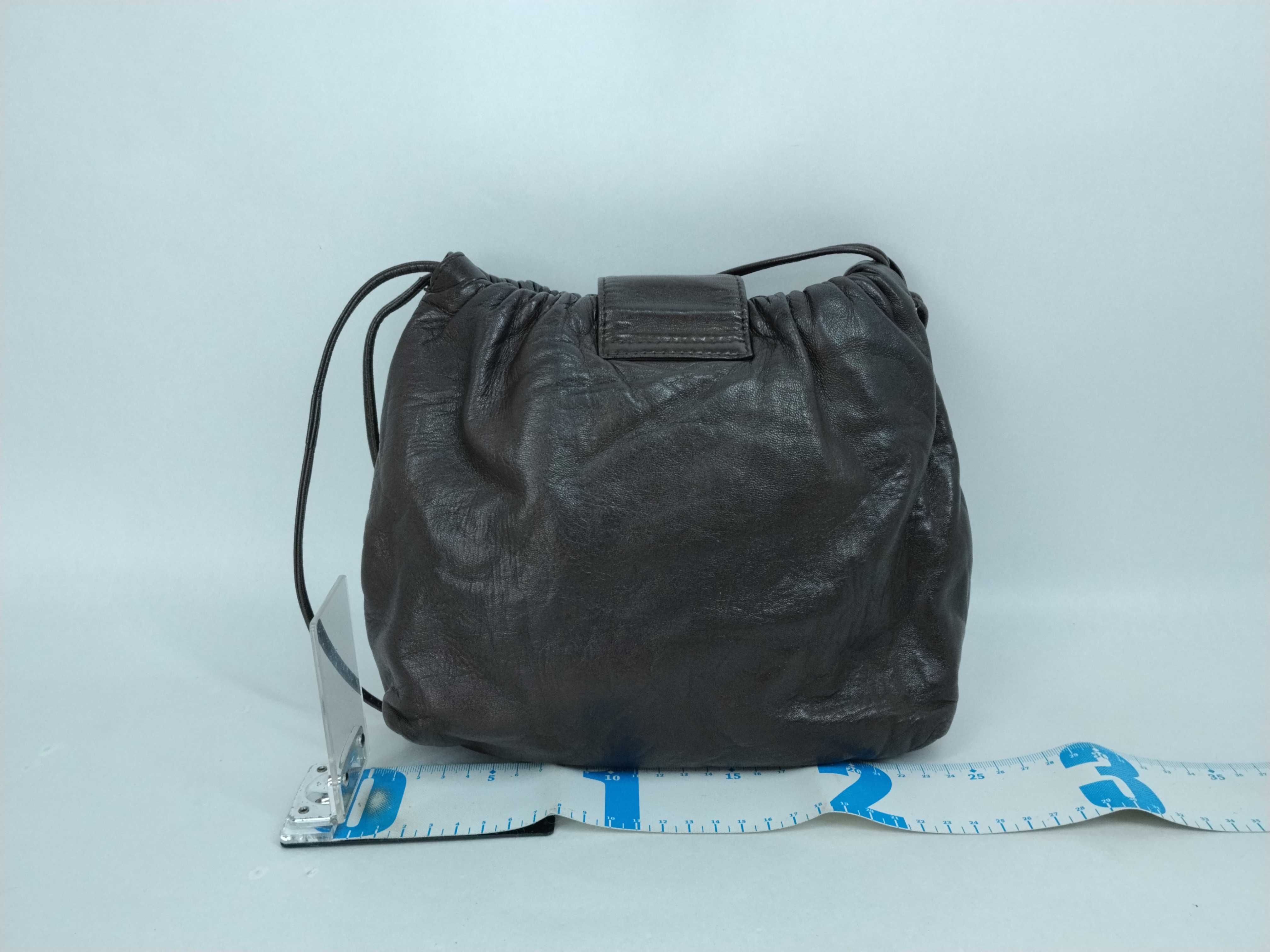 Vintage Drawstring Bag Shoulder Bag — view 2