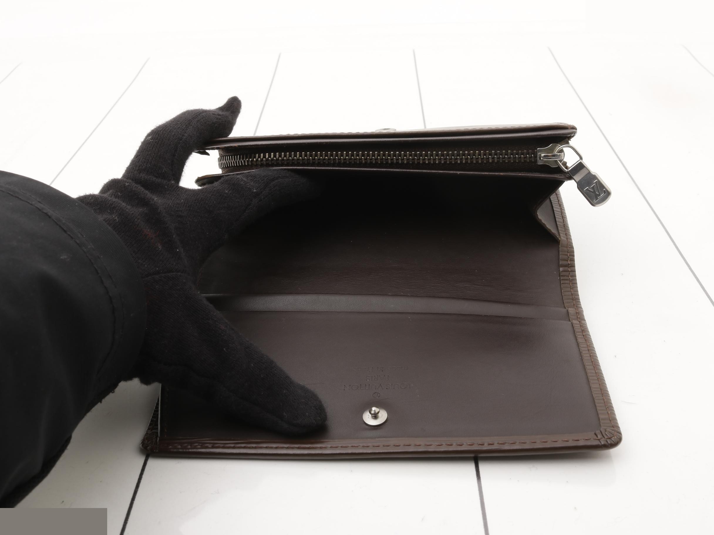 Portemonnaie Bi-fold Trésor Mocha — view 4