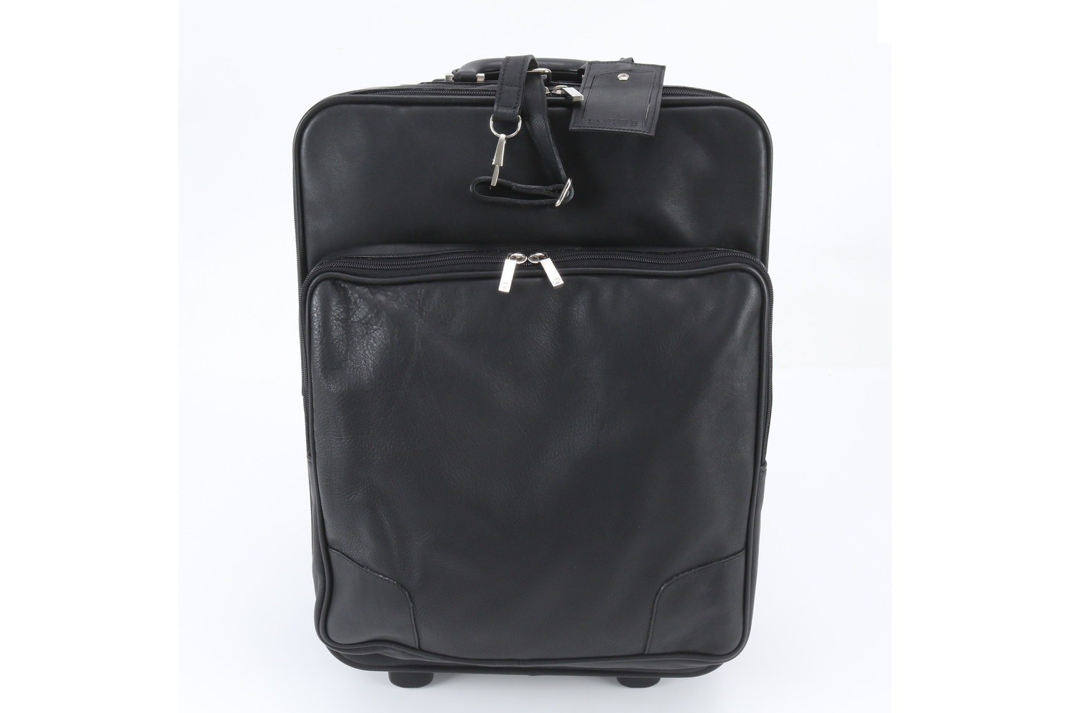 Anagram Leather Suitcase Carry-on Bag — view 3
